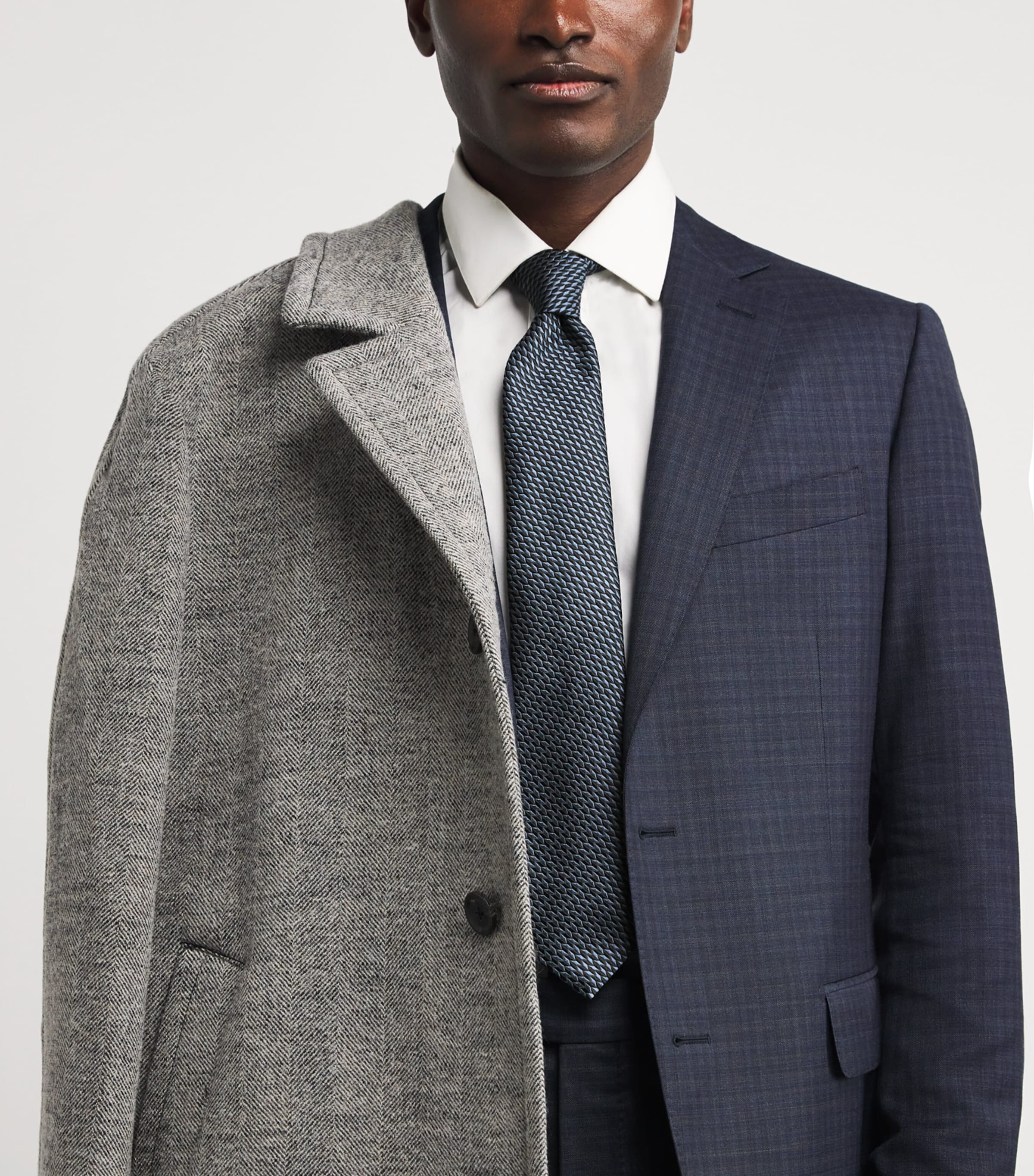 Silk Herringbone Tie FB201 Image 2