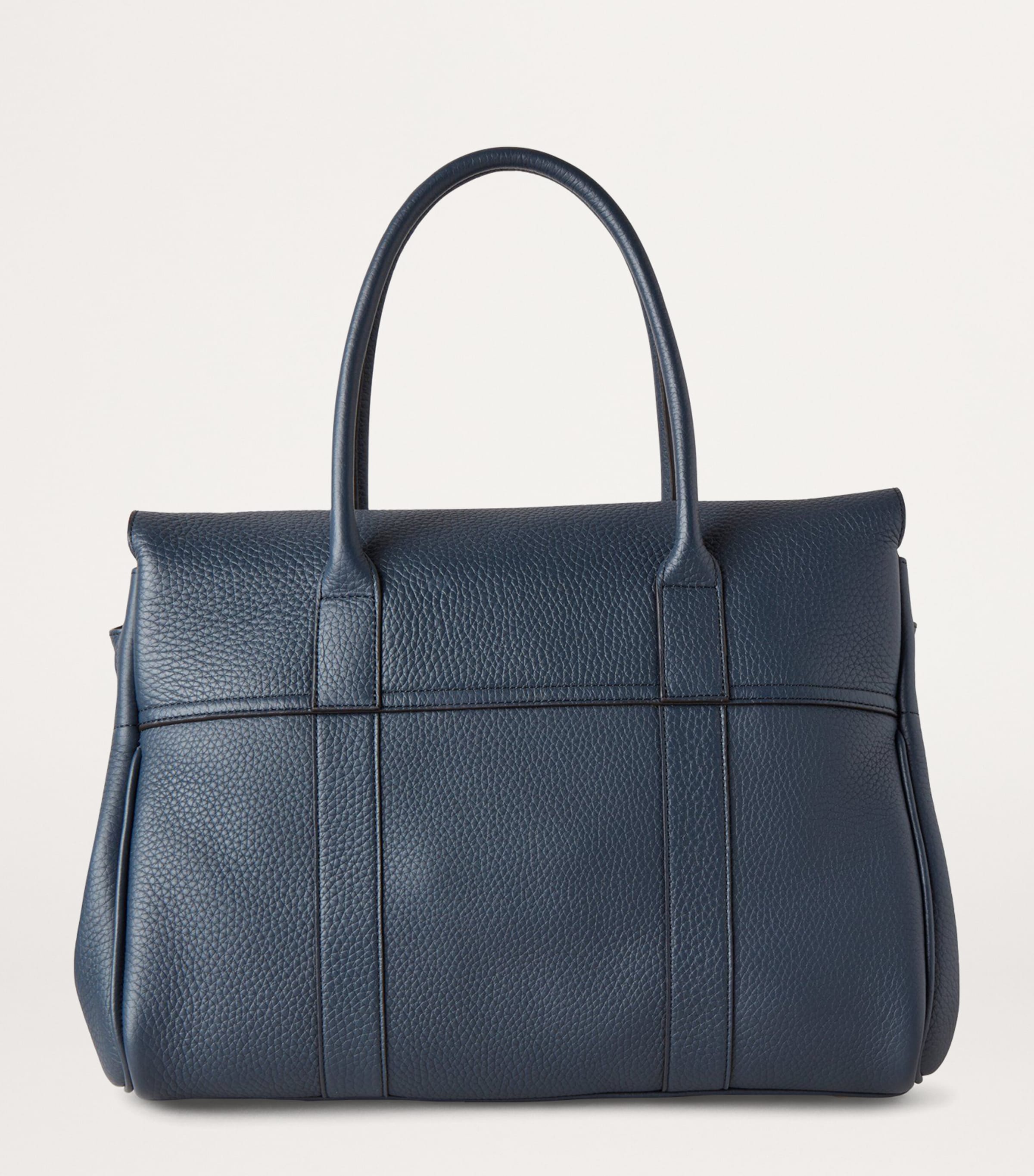 Leather Bayswater Top-Handle Bag NIGHT SKY Image 3