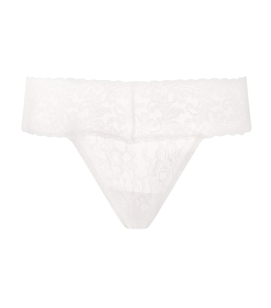 Original Lace Thong WHITE Image 1
