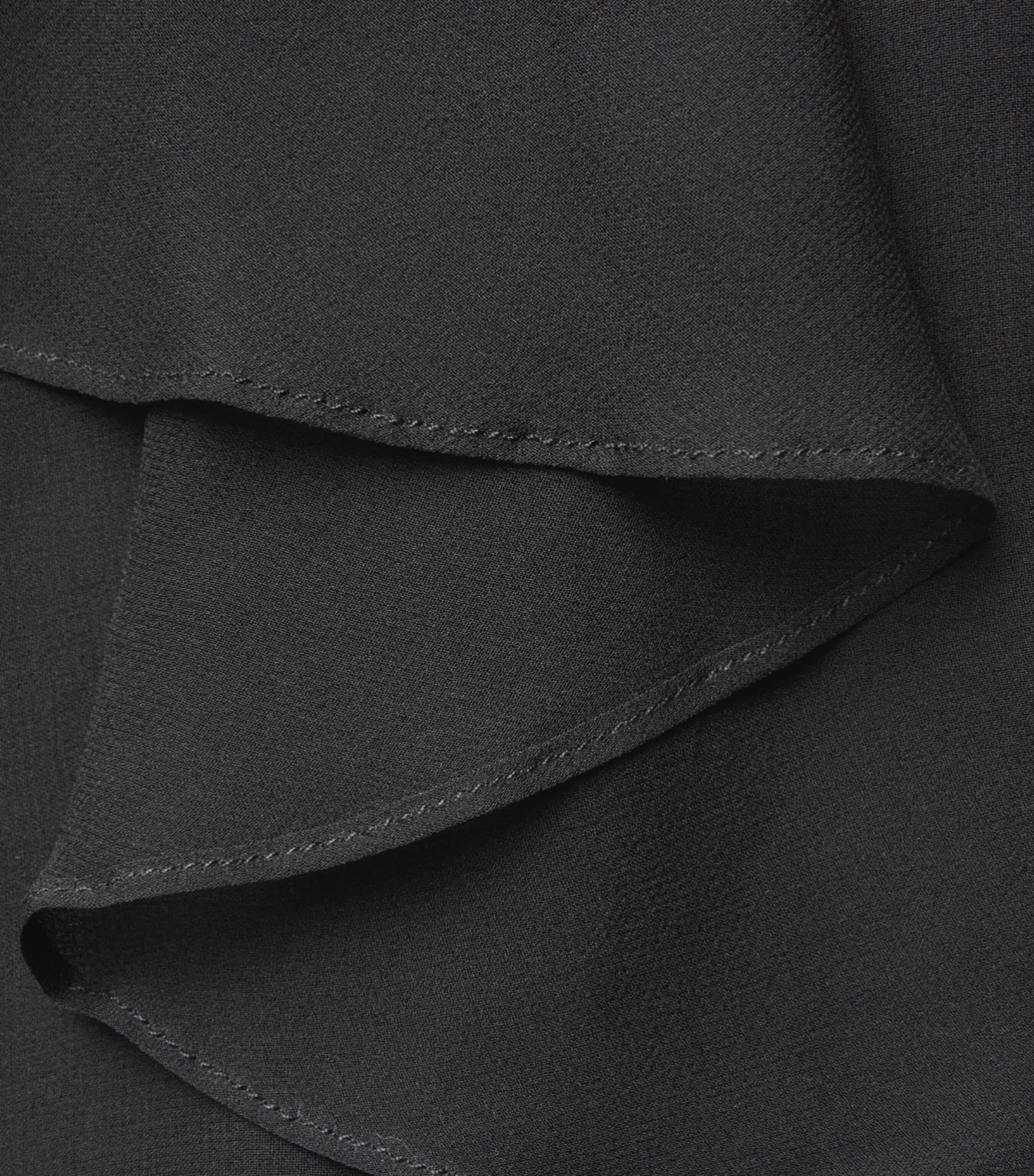Alex Perry Womens Silk Tiered Gown Black Image 6