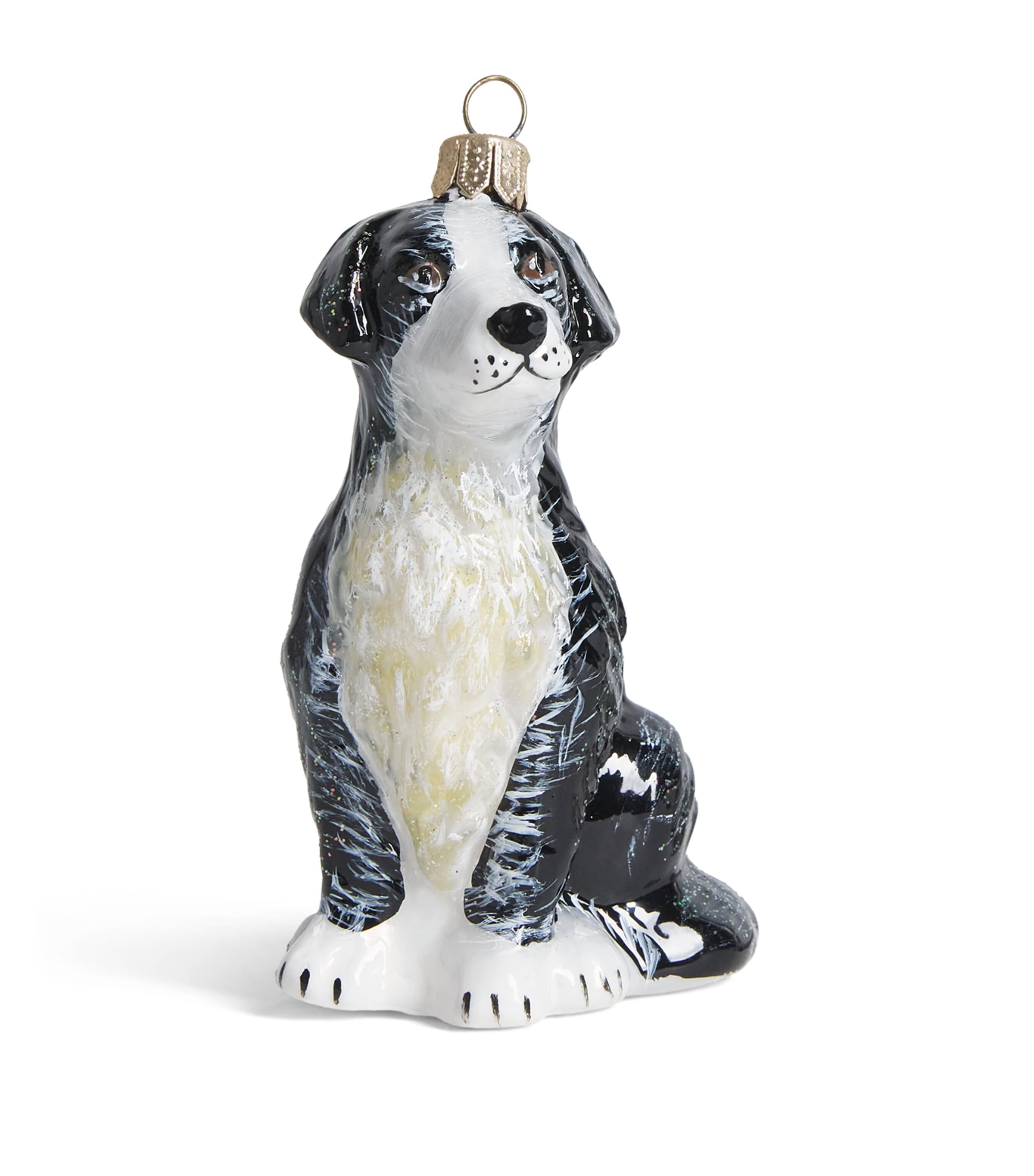 Harrods Border Collie Tree Decoration Image 1