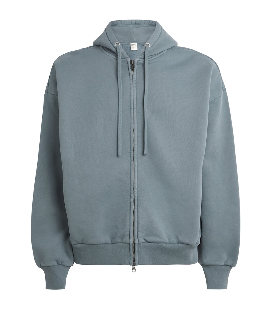 Skims Mens Heavy Fleece Relaxed Hoodie Zu Zup Truffle Image 1