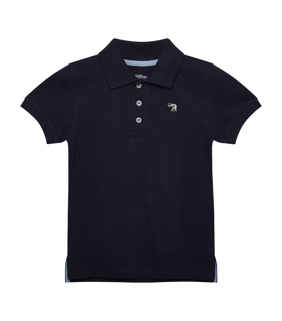 Harry Polo Shirt (6-11 Years) NAVY Image 1
