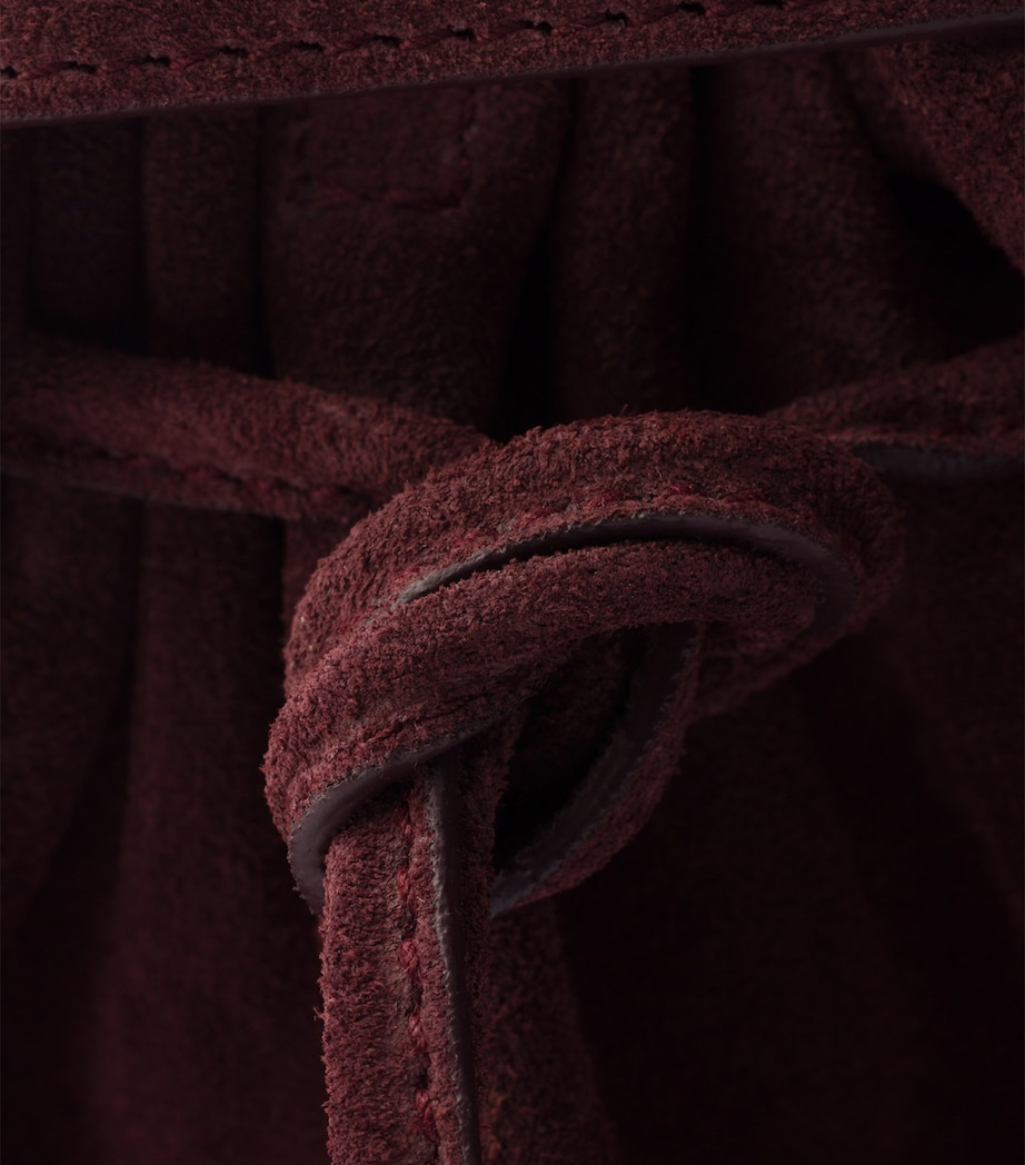 Medium Suede Bonnie Shoulder Bag F0007 Image 7