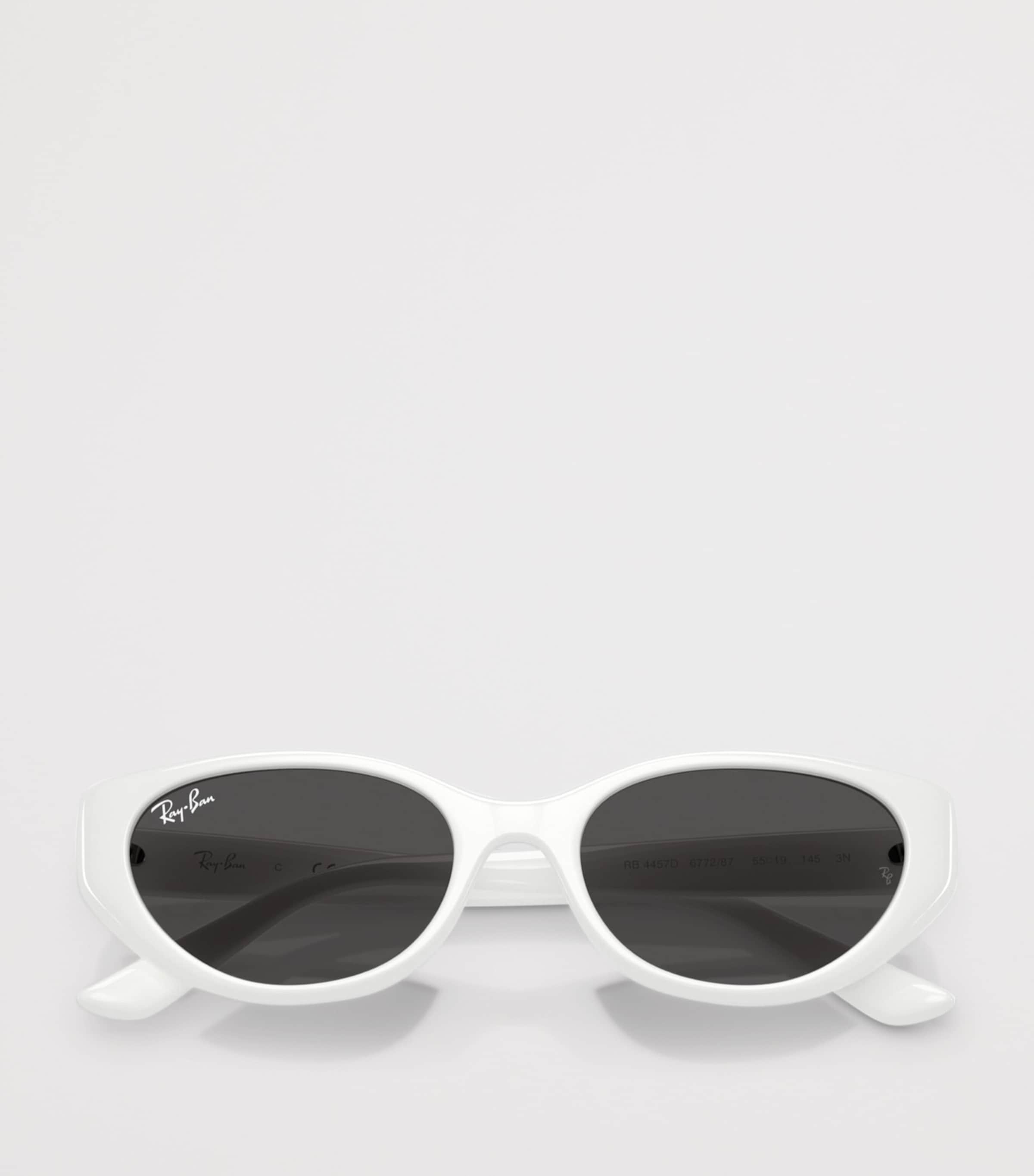 Ray-Ban RB4457D Bio-Based Sunglasses White Image 5