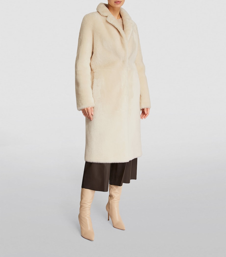 Shearling Reversible Coat A1006 Image 3