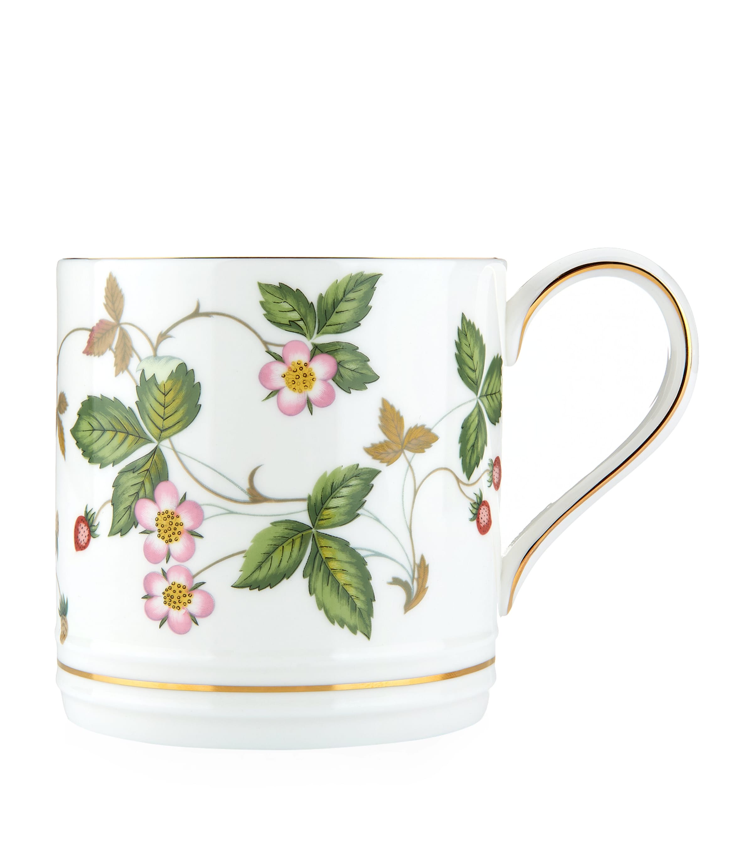 Wedgwood Wild Strawberry Mug In White