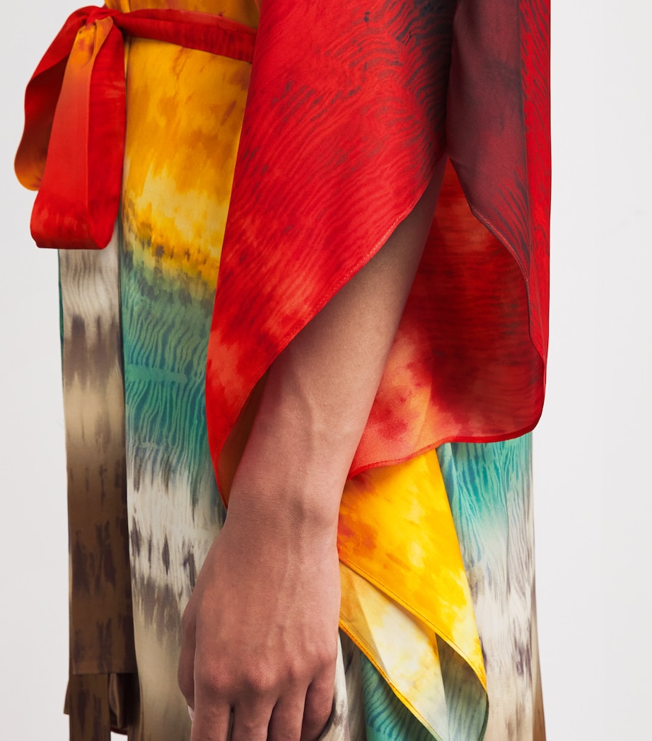 Marva Belted Kaftan E489 CRYSTAL TIE DYE Image 6