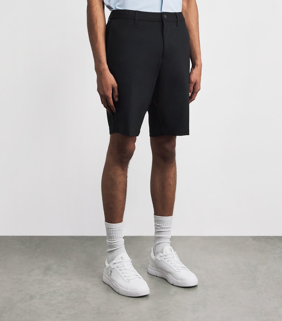 BOSS Mens Commuter Slim Shorts Black Image 4