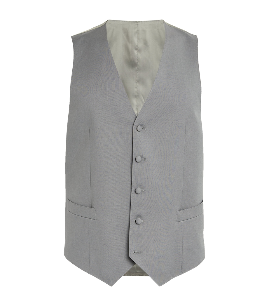 Morning Suit Waistcoat 22-BLUE Image 1