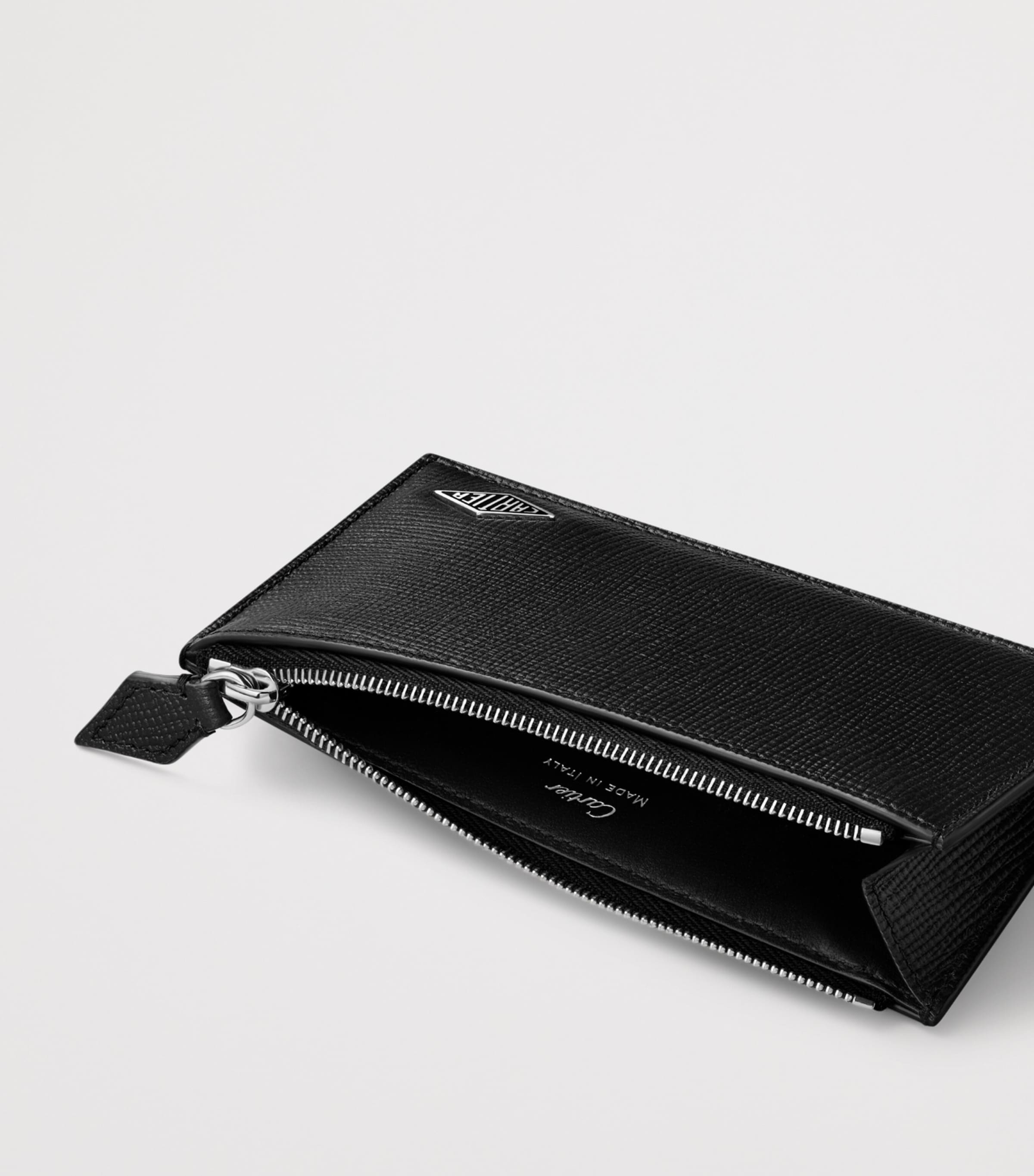 Cartier Leather Losange Card Holder Black Image 2