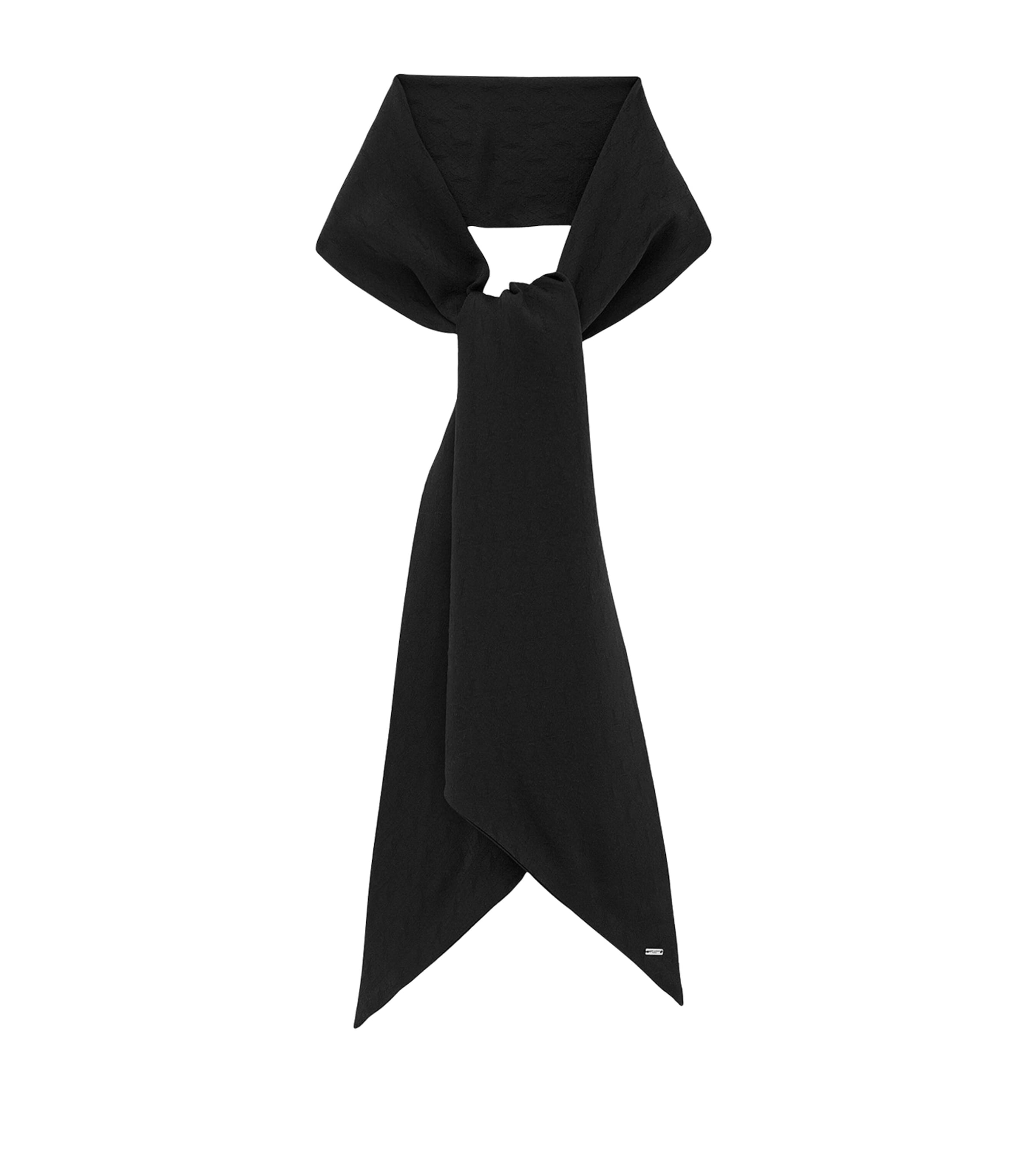 Saint Laurent Silk Jacquard Scarf | Women Accessories | Scarves | Designers | Saint Laurent