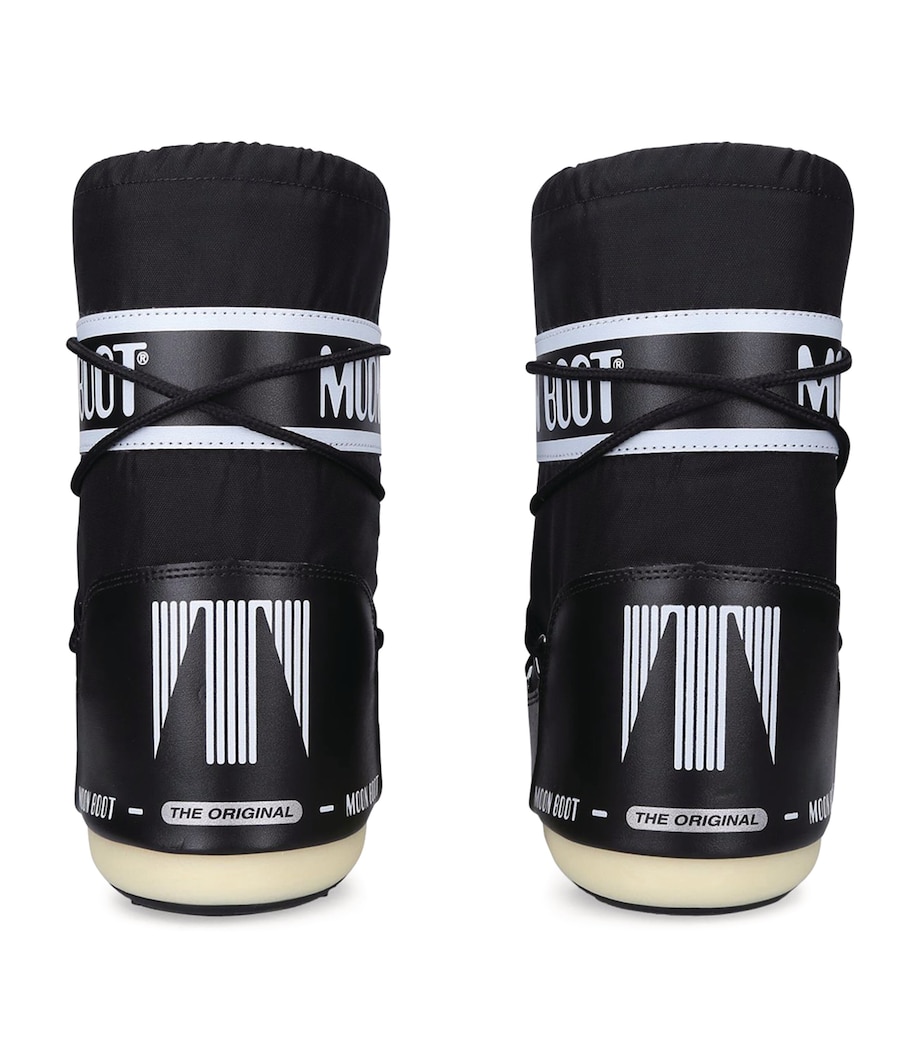 Nylon Icon Moon Boots BLACK Image 2