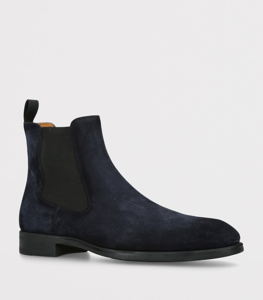 Suede Madison Chelsea Boots NAVY Image 3