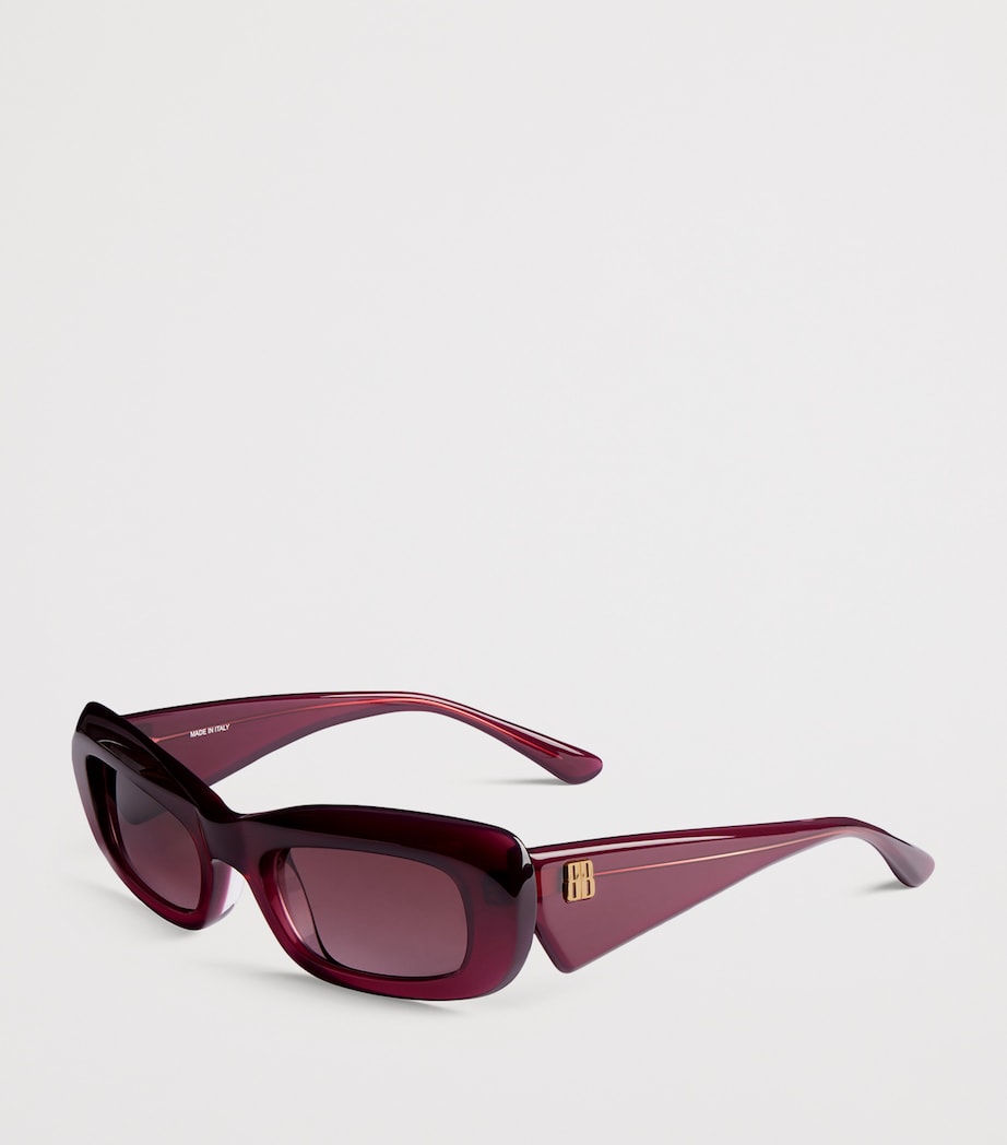 Balenciaga Diva Rectangle Sunglasses Image 2