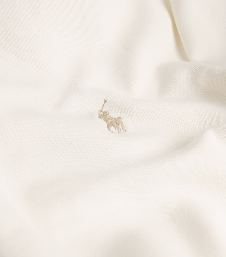 Polo Pony Zip-Up Hoodie NATURAL Image 5