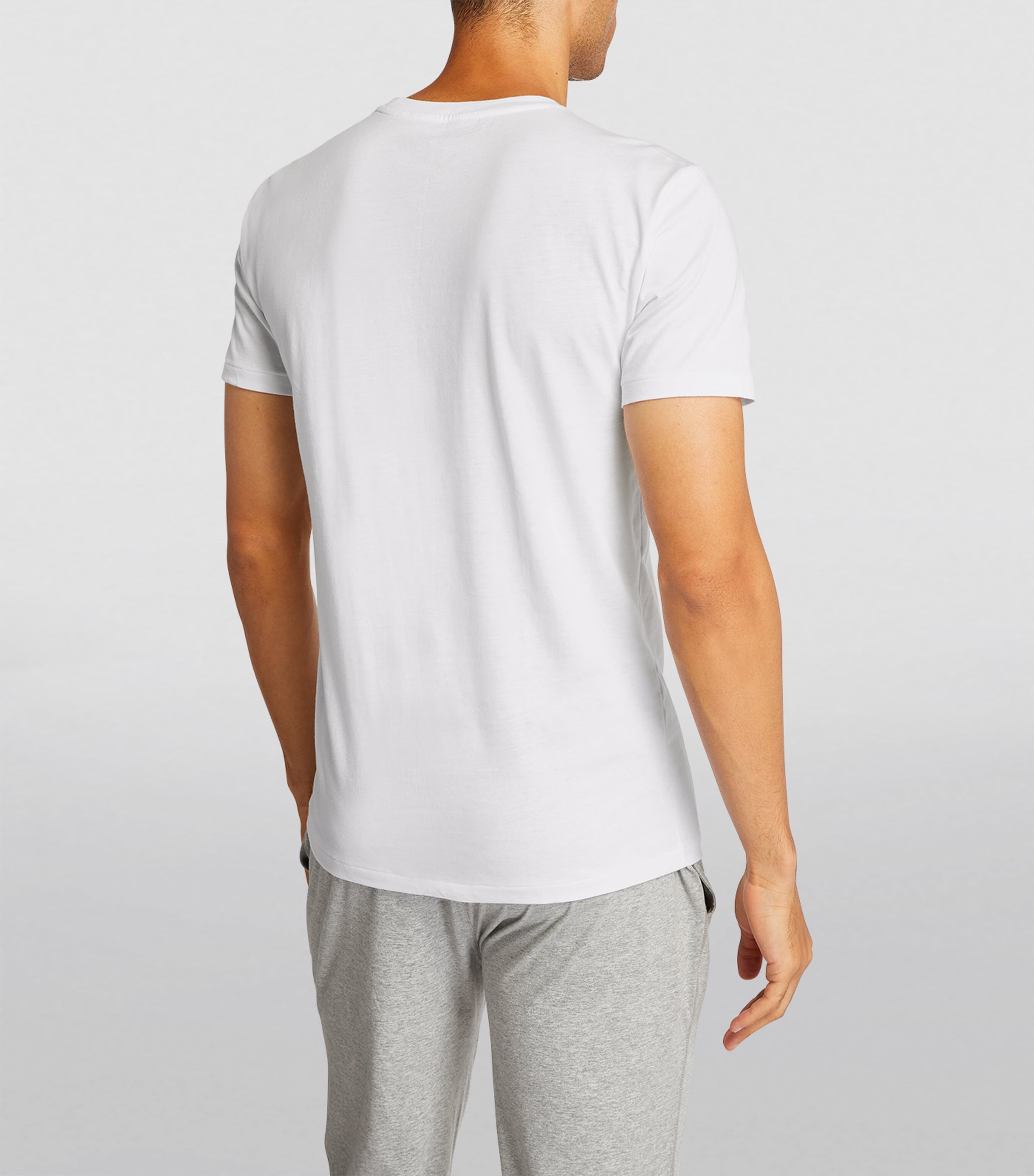 Cotton Classic T-Shirts (Set of 3) WHITE/BLACK/HTHR Image 4