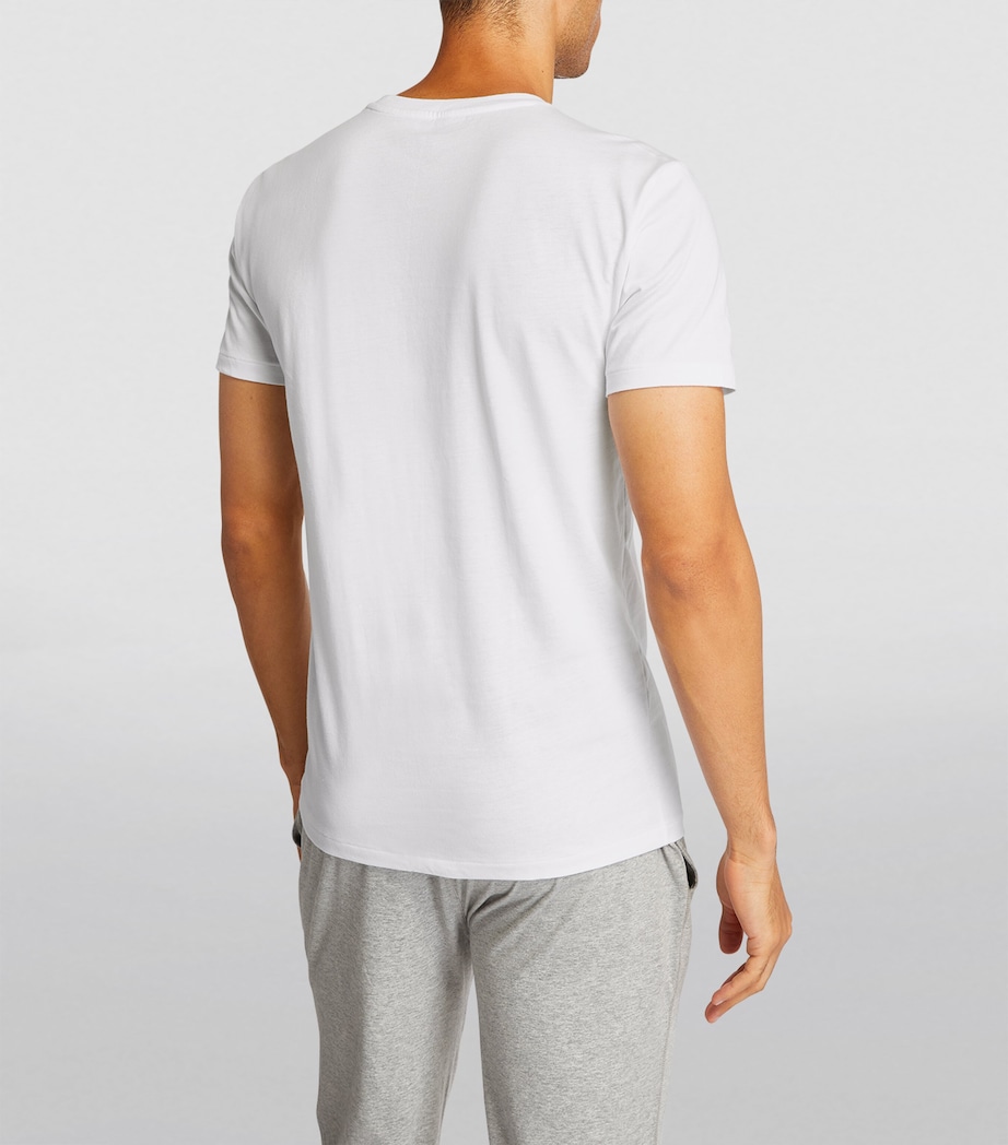 Cotton Classic T-Shirts (Set of 3) WHITE/BLACK/HTHR Image 4