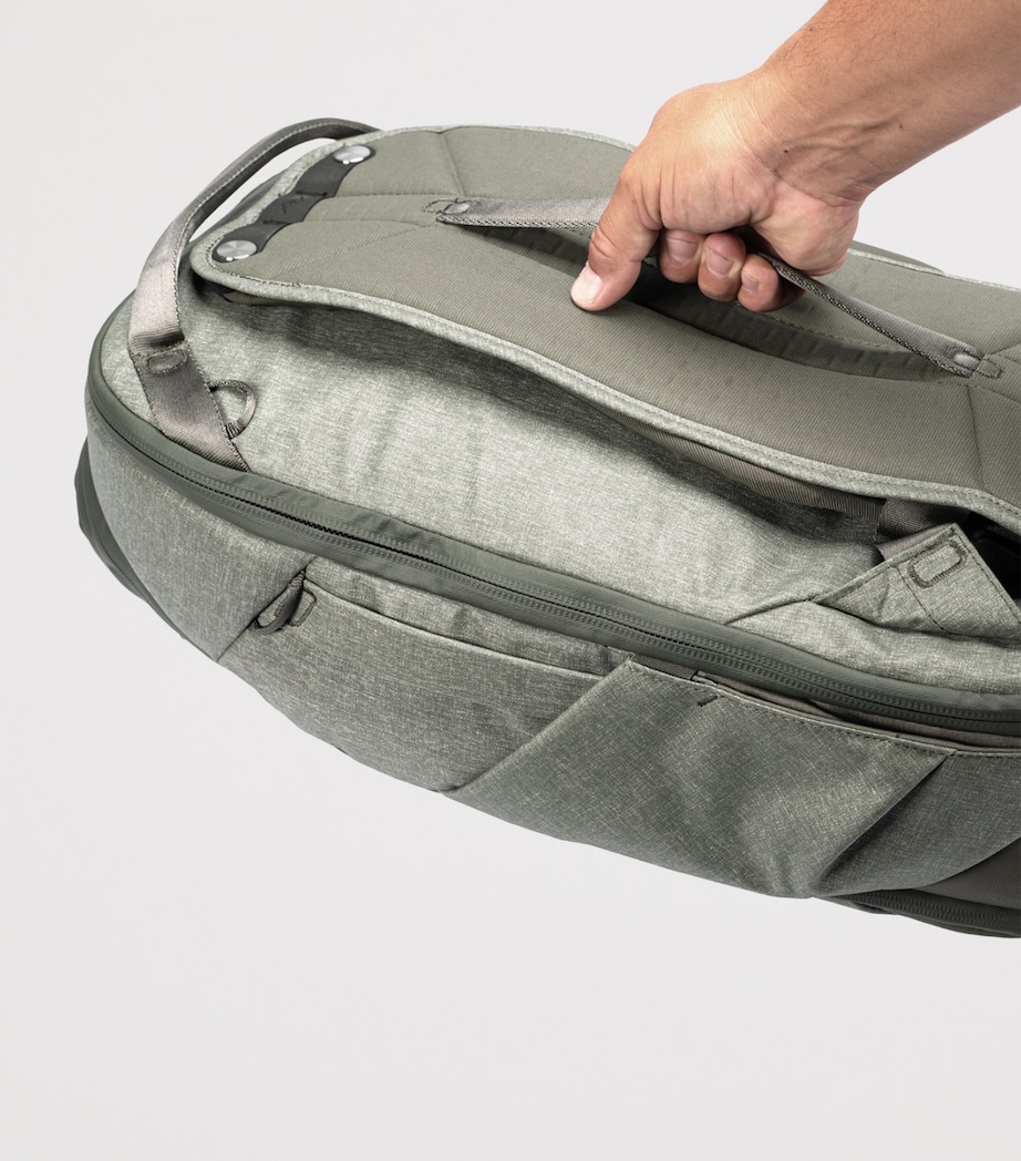 Canvas Expandable Travel Backpack SAGE Image 7