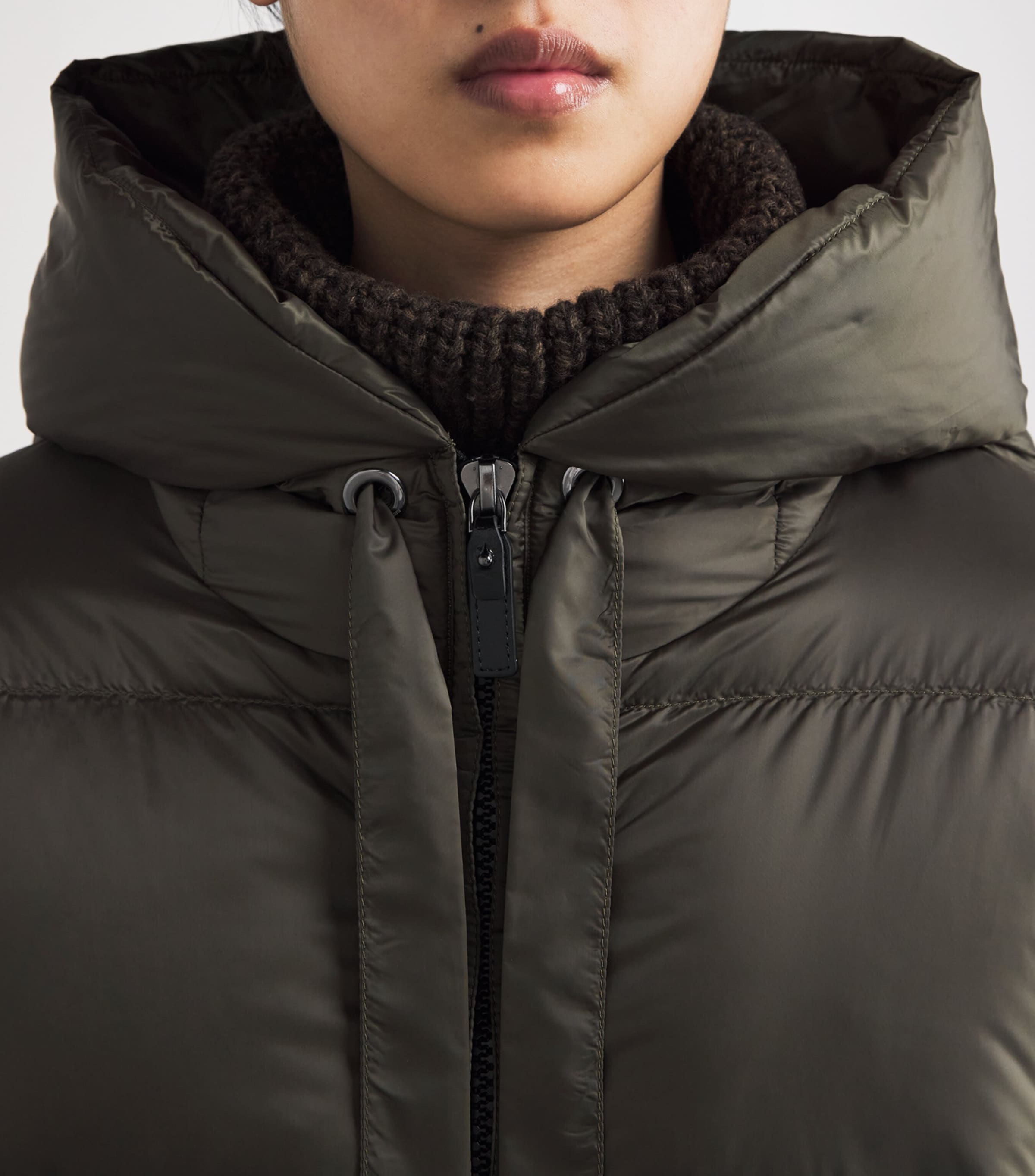The Cube Quilted Jacket KAKI Image 6