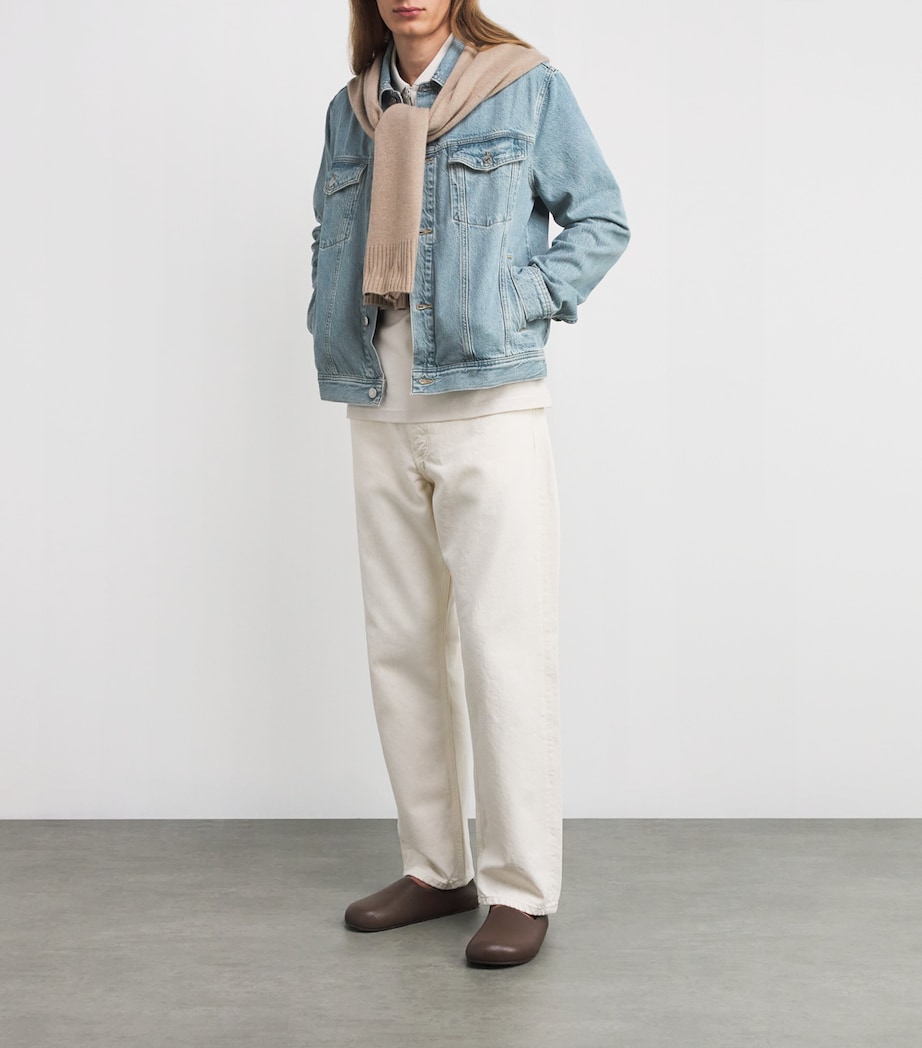 Samsøe Samsøe Organic Cotton Denim Jacket Carib Blu Image 2
