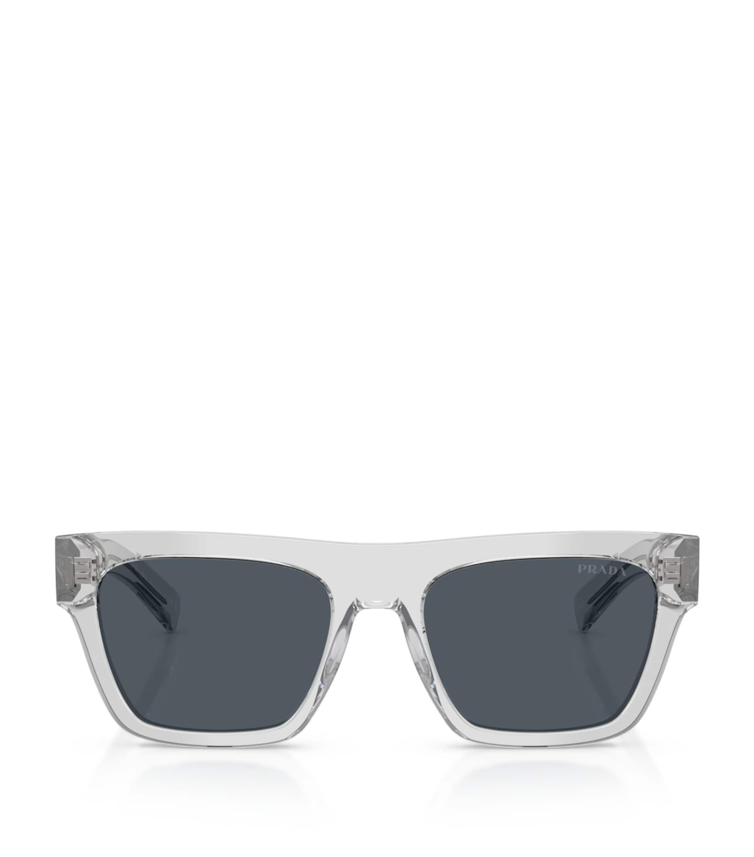 Prada Acetate Rectangular Sunglasses Image 1
