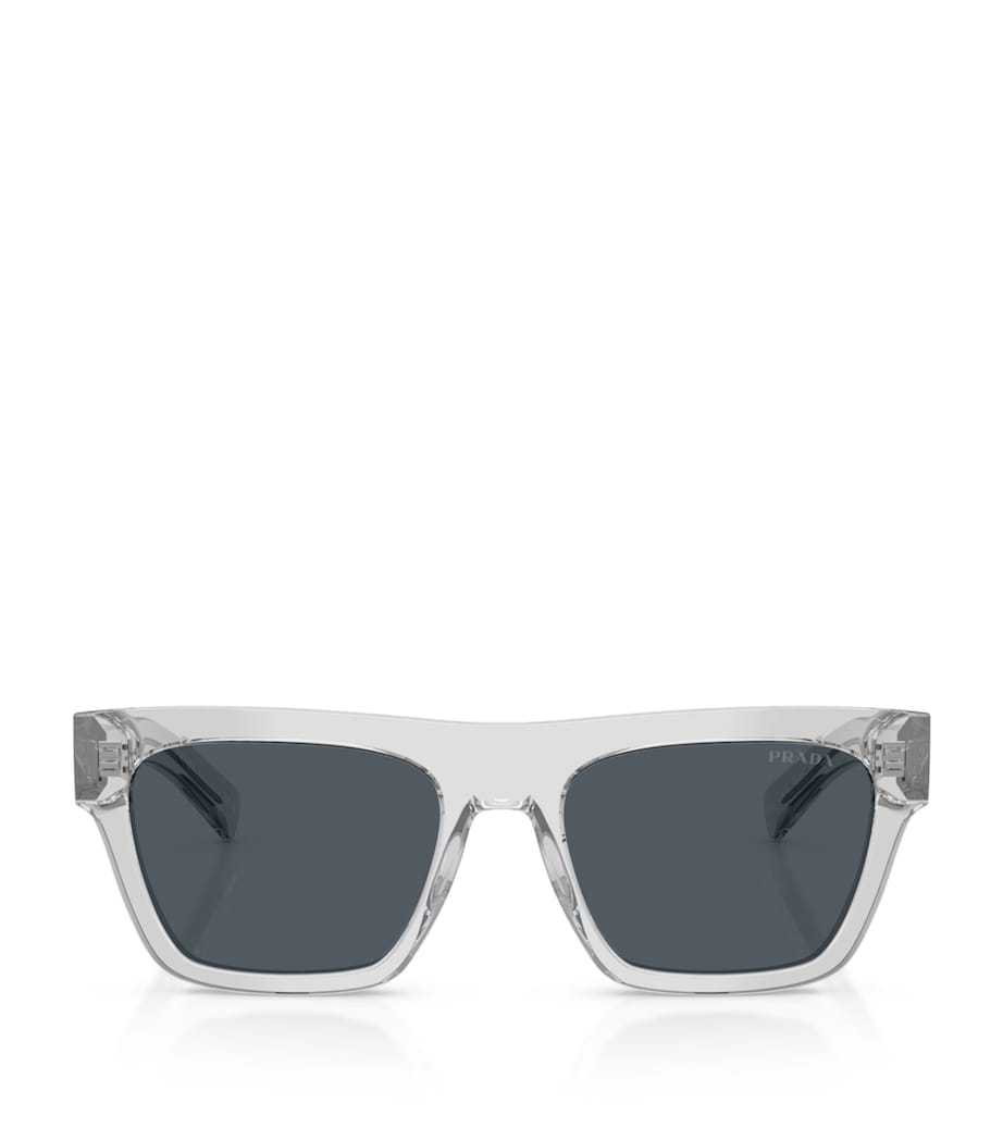 Prada Acetate Rectangular Sunglasses Image 1