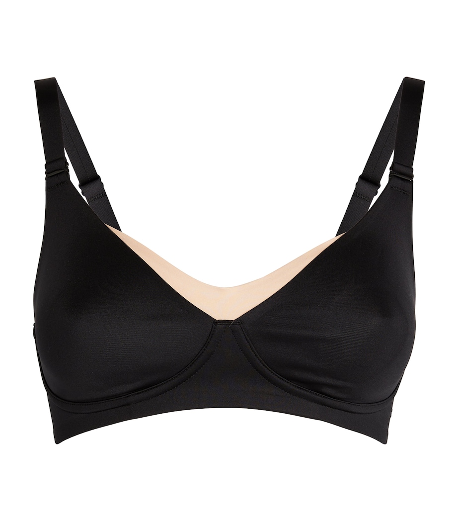 Wireless Nursing Bra BLACK Image 1