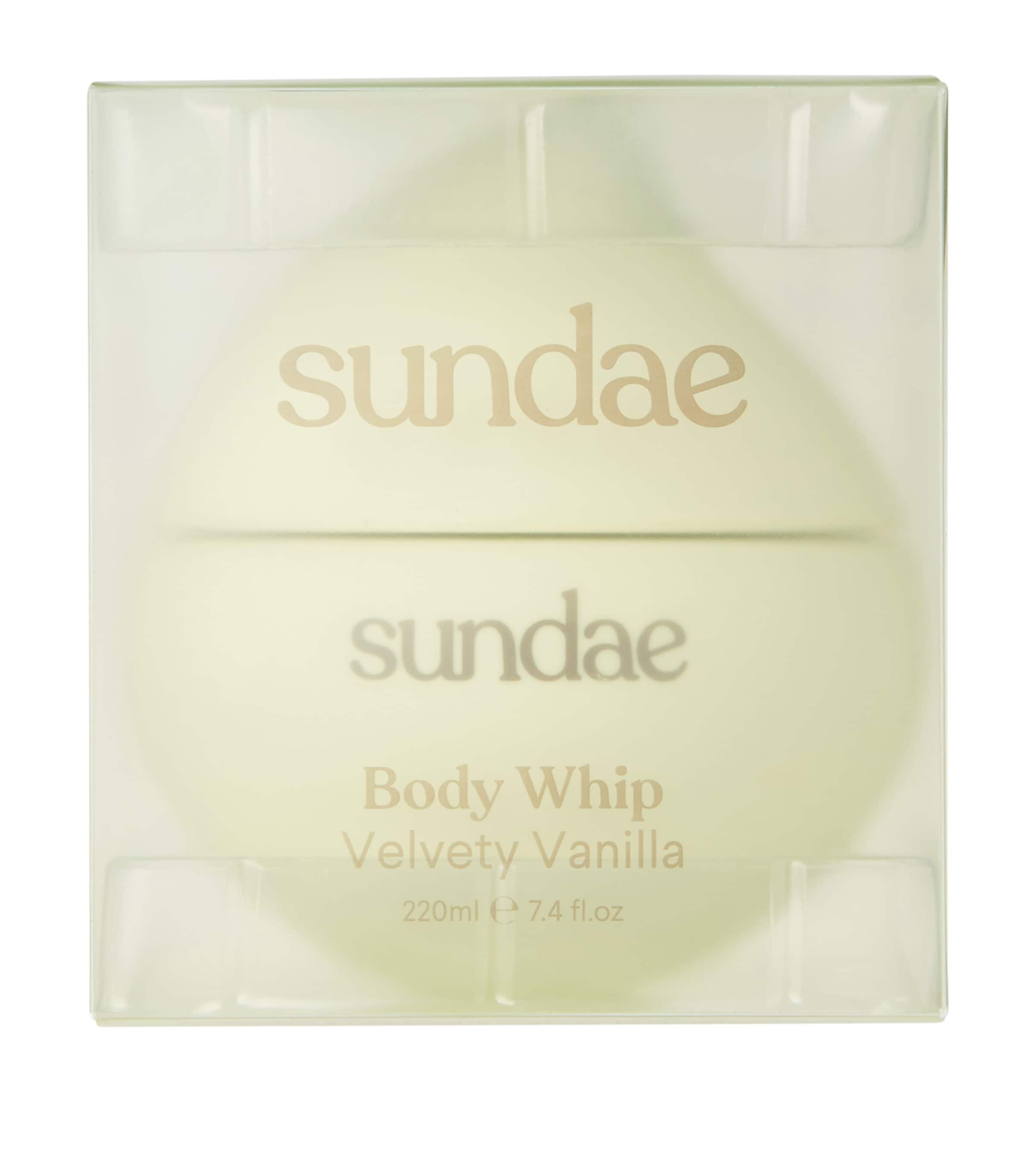 Sundae Body Velvety Vanilla Body Whip Moisturiser (220ml) Image 4