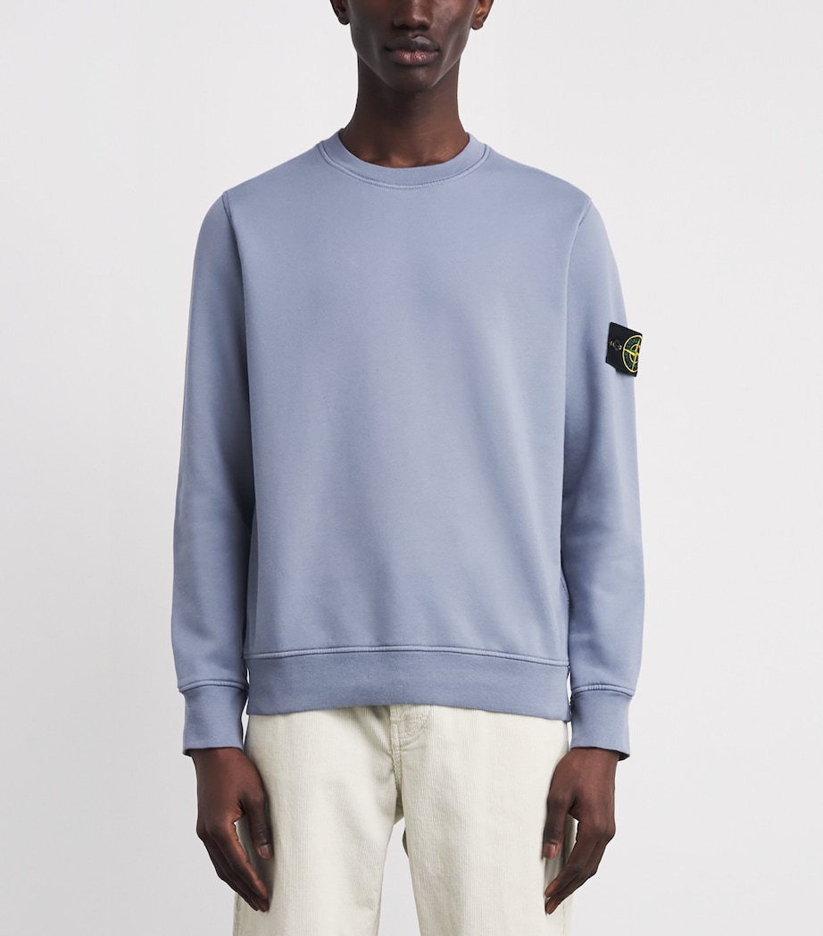 Cotton Compass Logo Sweatshirt V0024 Image 3