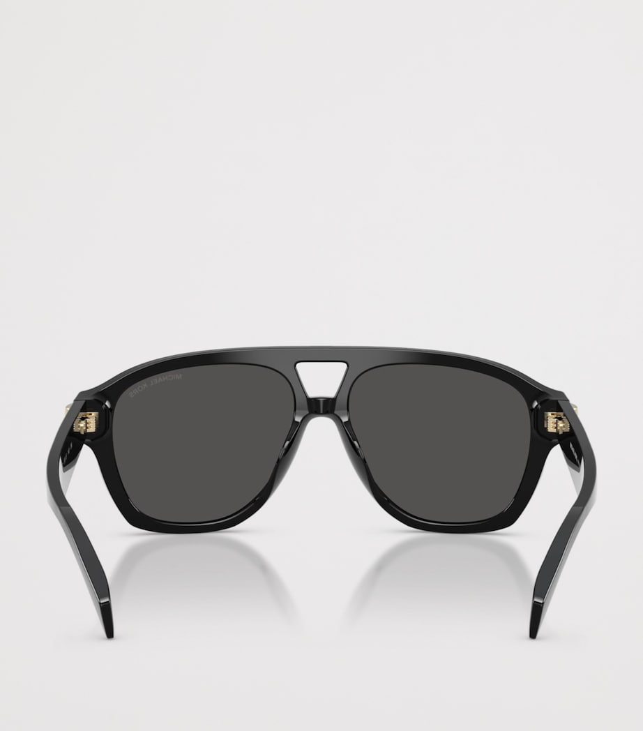 Michael Kors Grenada Pilot Sunglasses Black Image 4