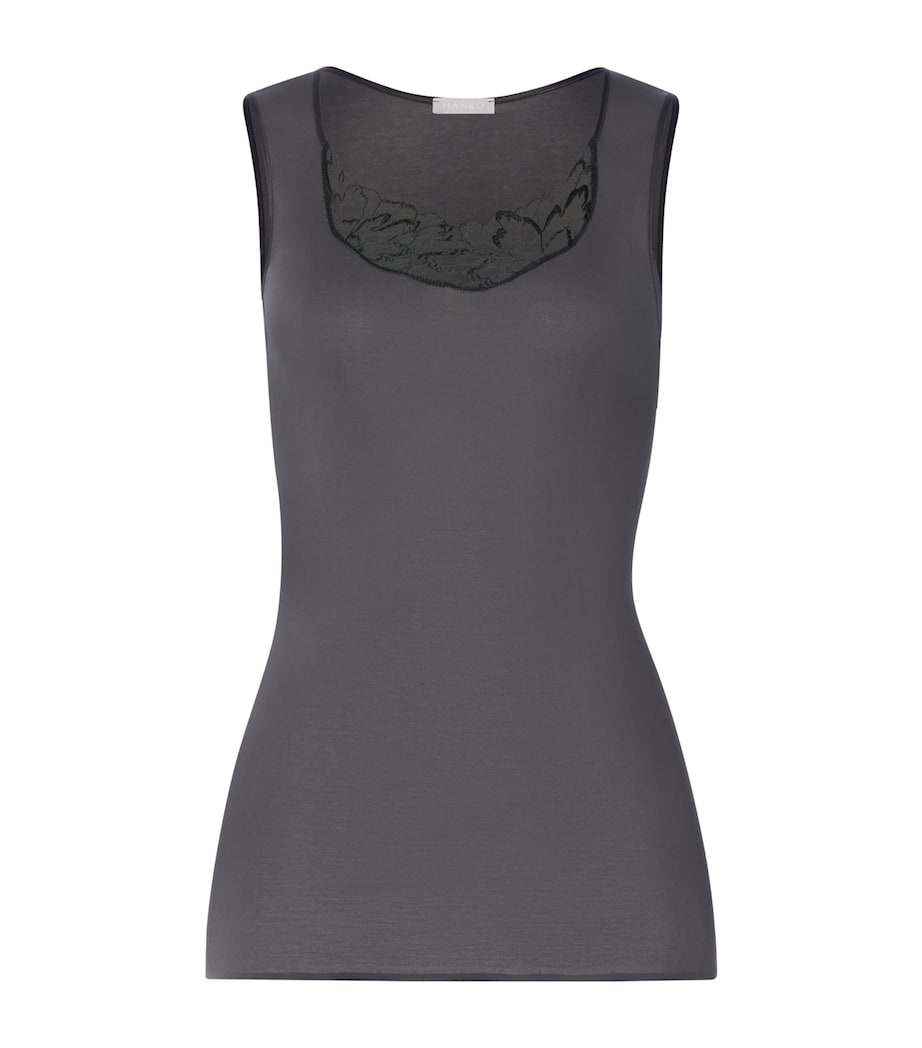 Hanro Cotton Belen Tank Top Anchor Image 1
