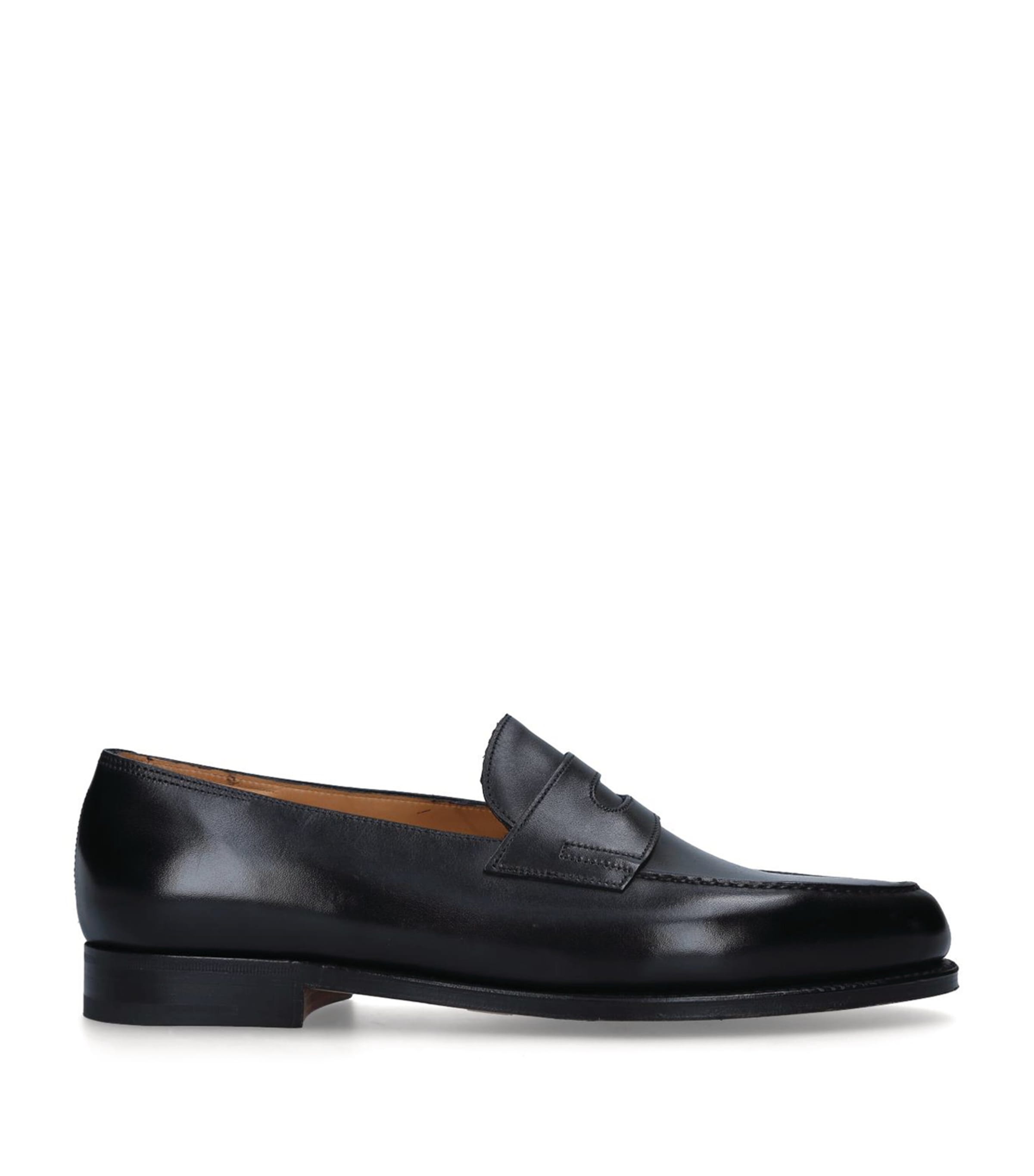 John Lobb Leather Lopez Loafers Black Image 3