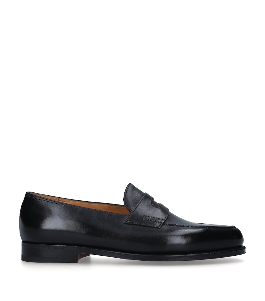 John Lobb Leather Lopez Loafers Black Image 3