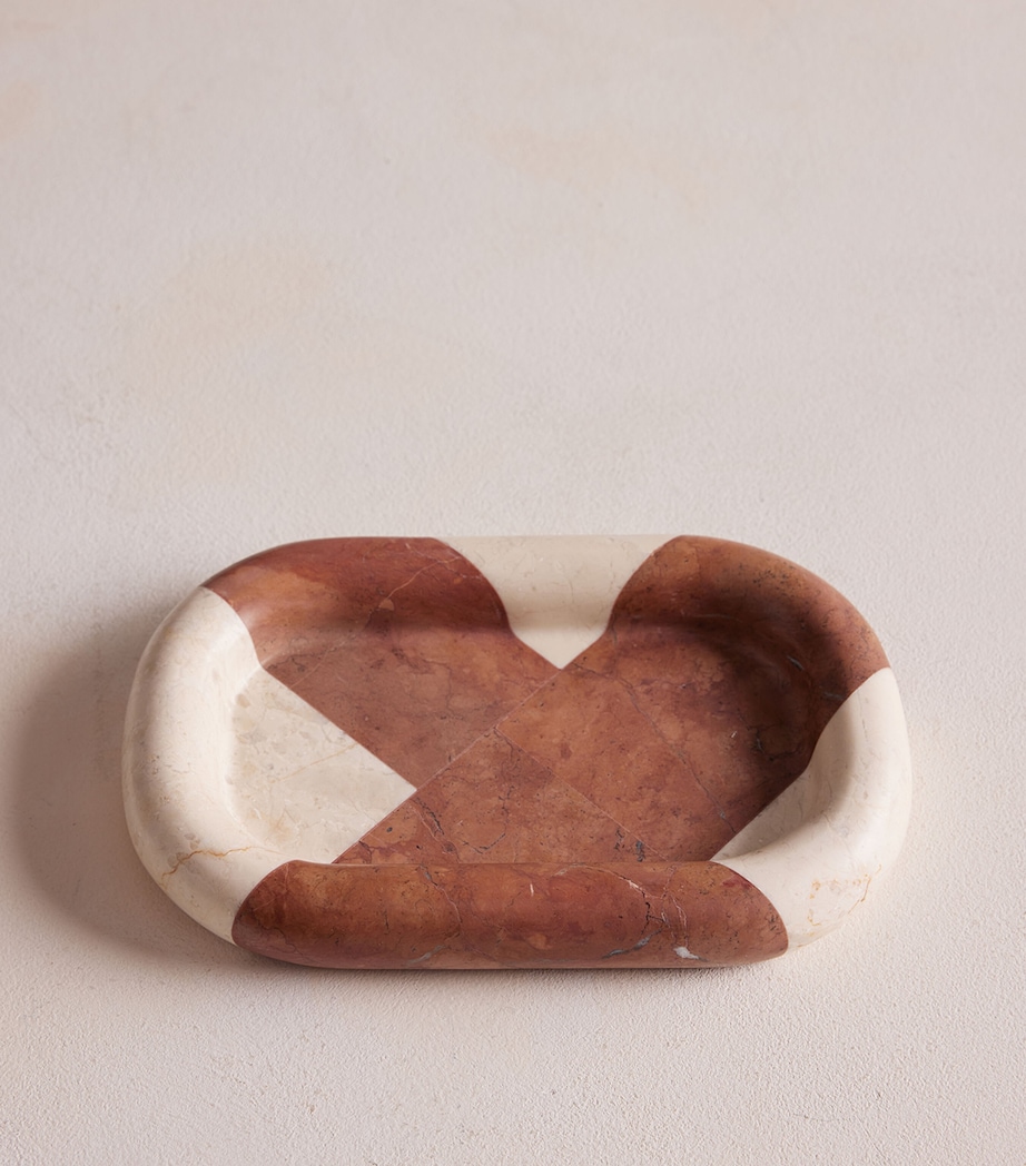 Small Marble Adley Tray (23cm) NO COLOUR Image 2