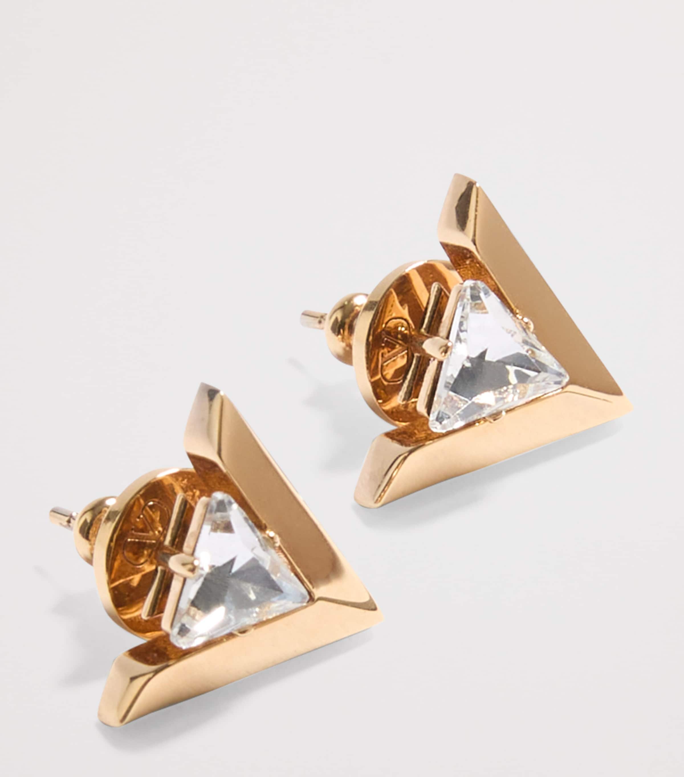 Je Les V Logo Earrings 9MN Image 2