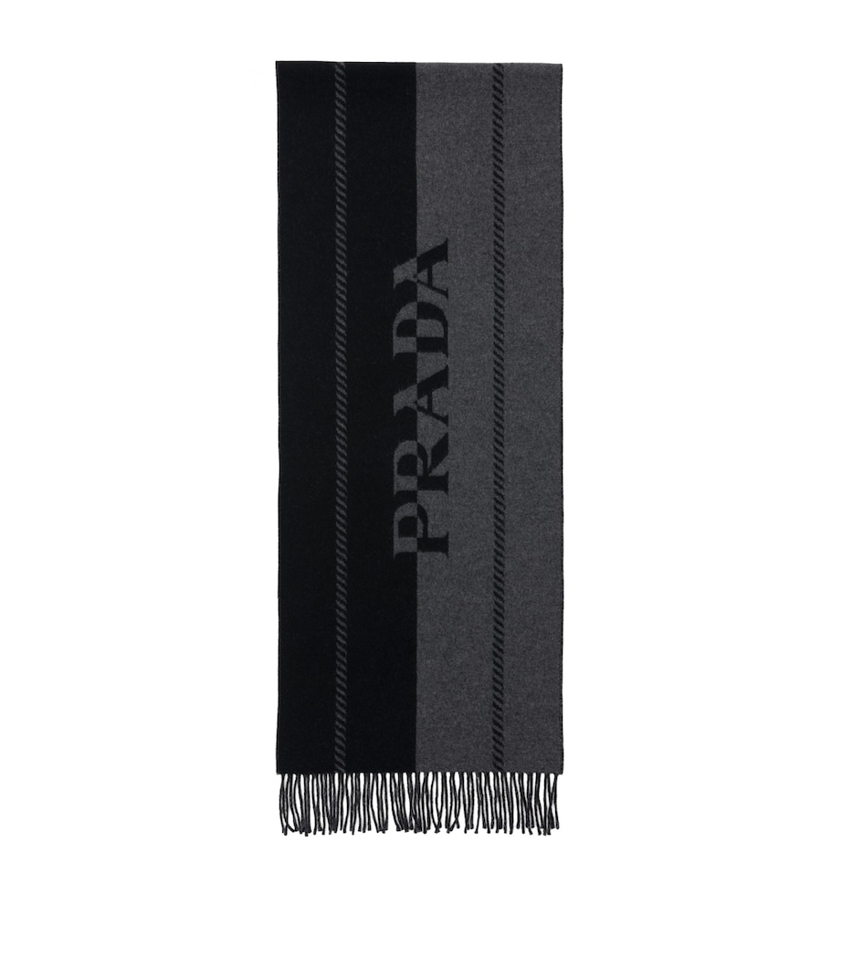 Wool Logo Scarf F0H16 Image 1