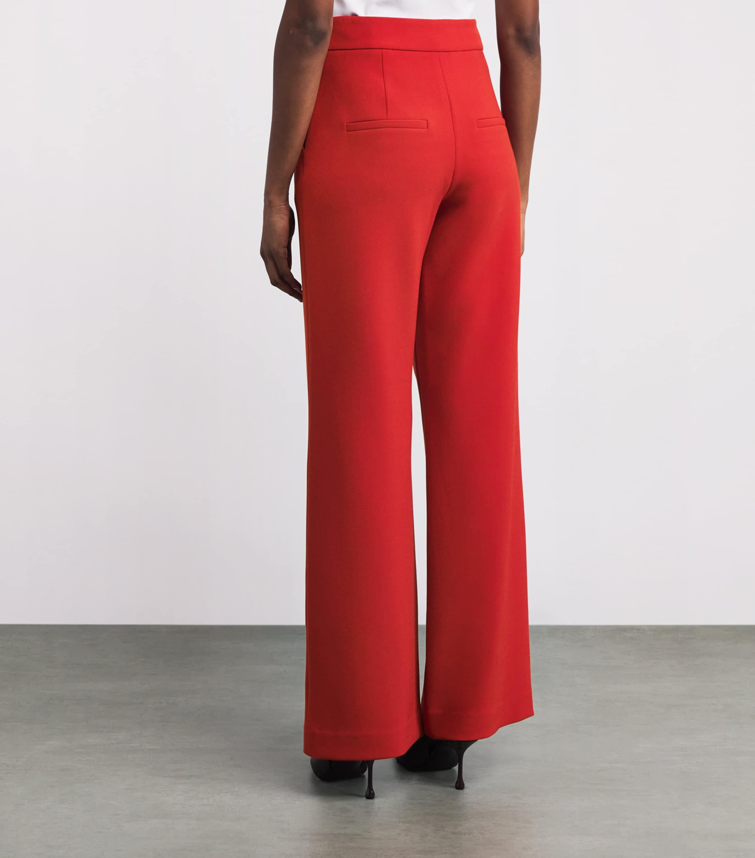 Tonelli Wide-Leg Trousers R0009 CARNELIAN RED Image 4