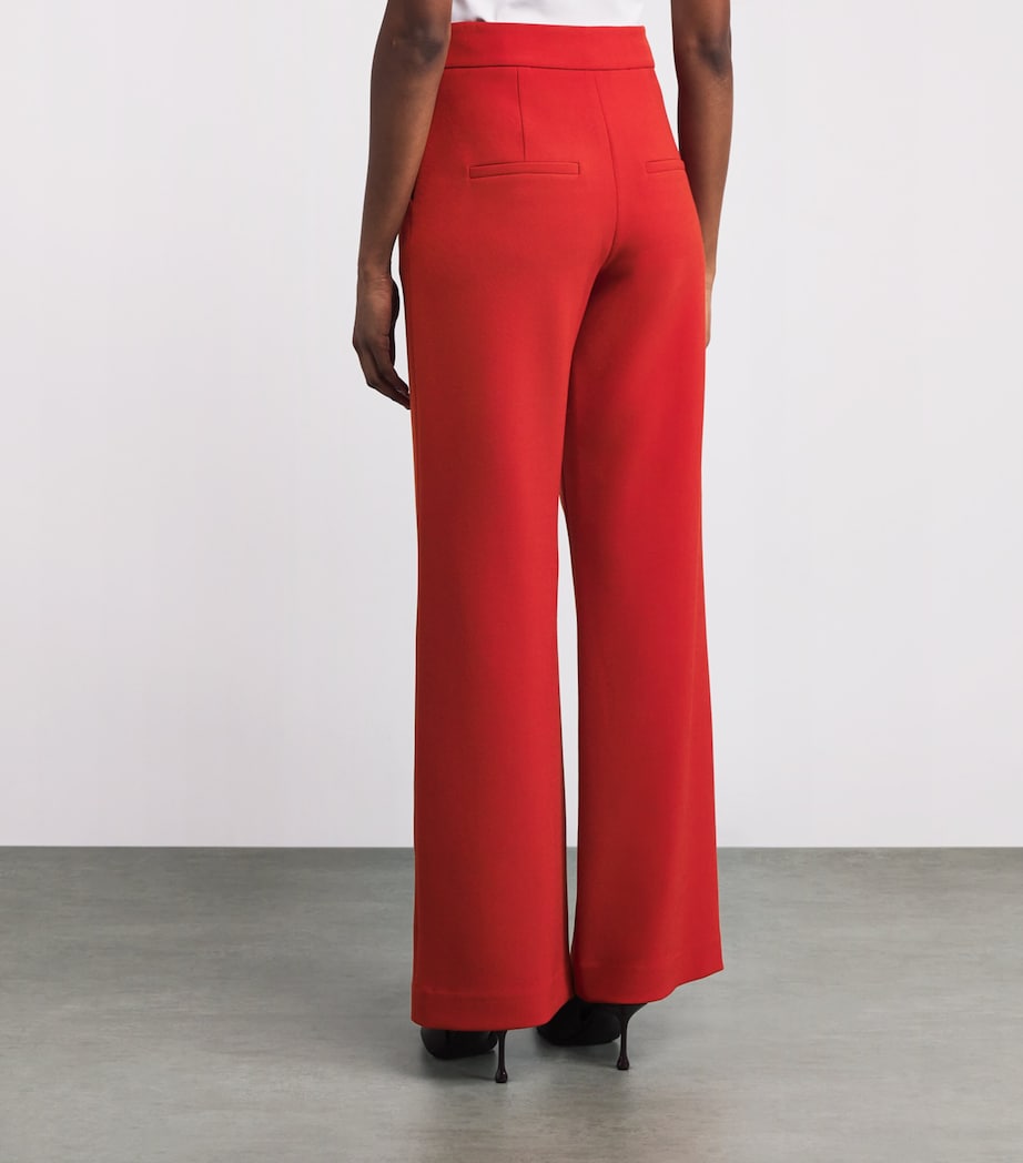 Tonelli Wide-Leg Trousers R0009 CARNELIAN RED Image 4