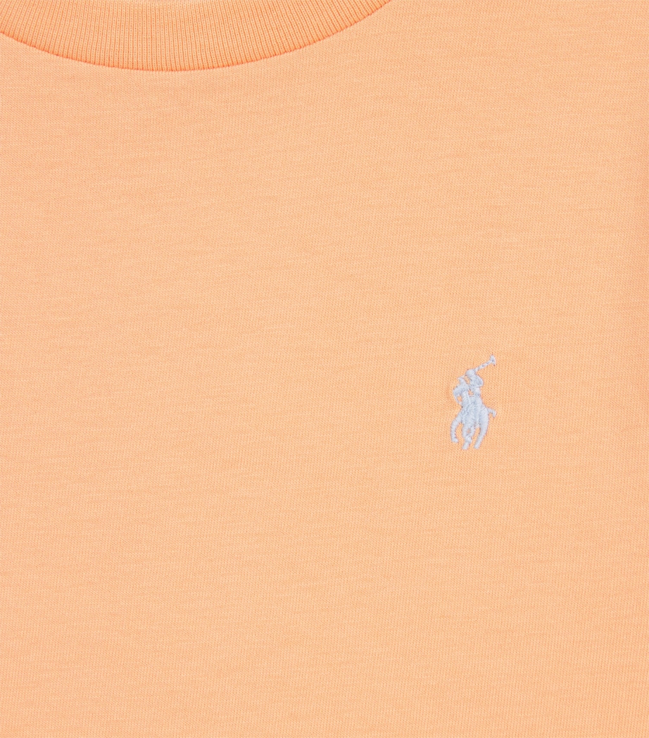 Cotton Polo Pony T-Shirt (6-14 Years) POPPY Image 3