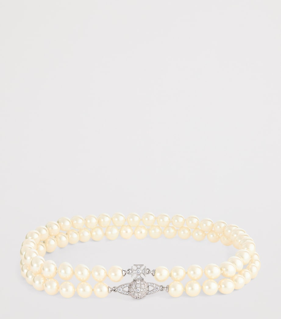 Graziella Orb Choker SS25-PLATINUM CZ Image 3