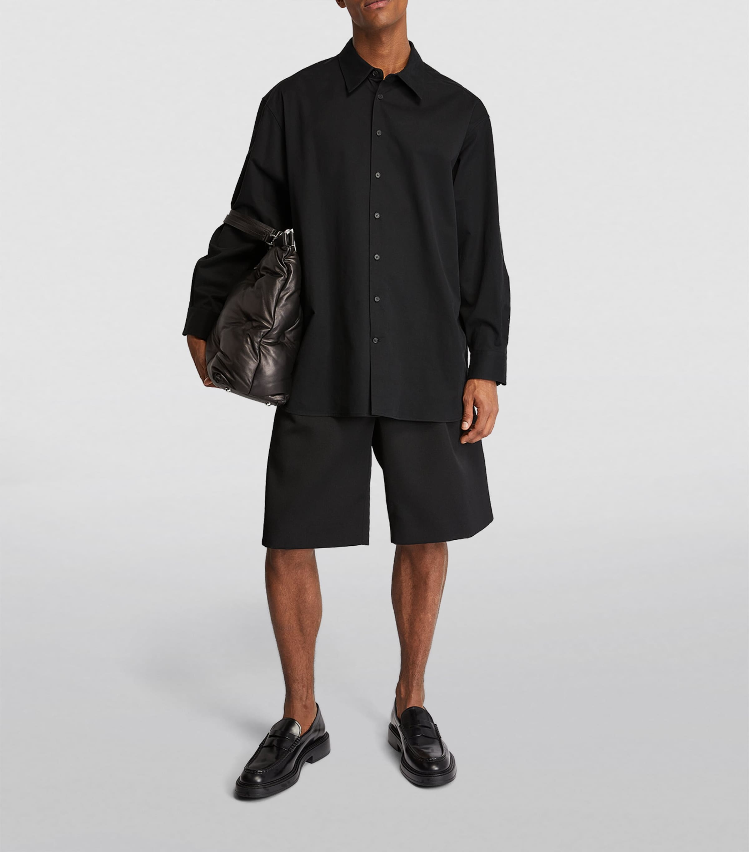 The Row Lukre Cotton-Cashmere Blend Shirt | Harrods US