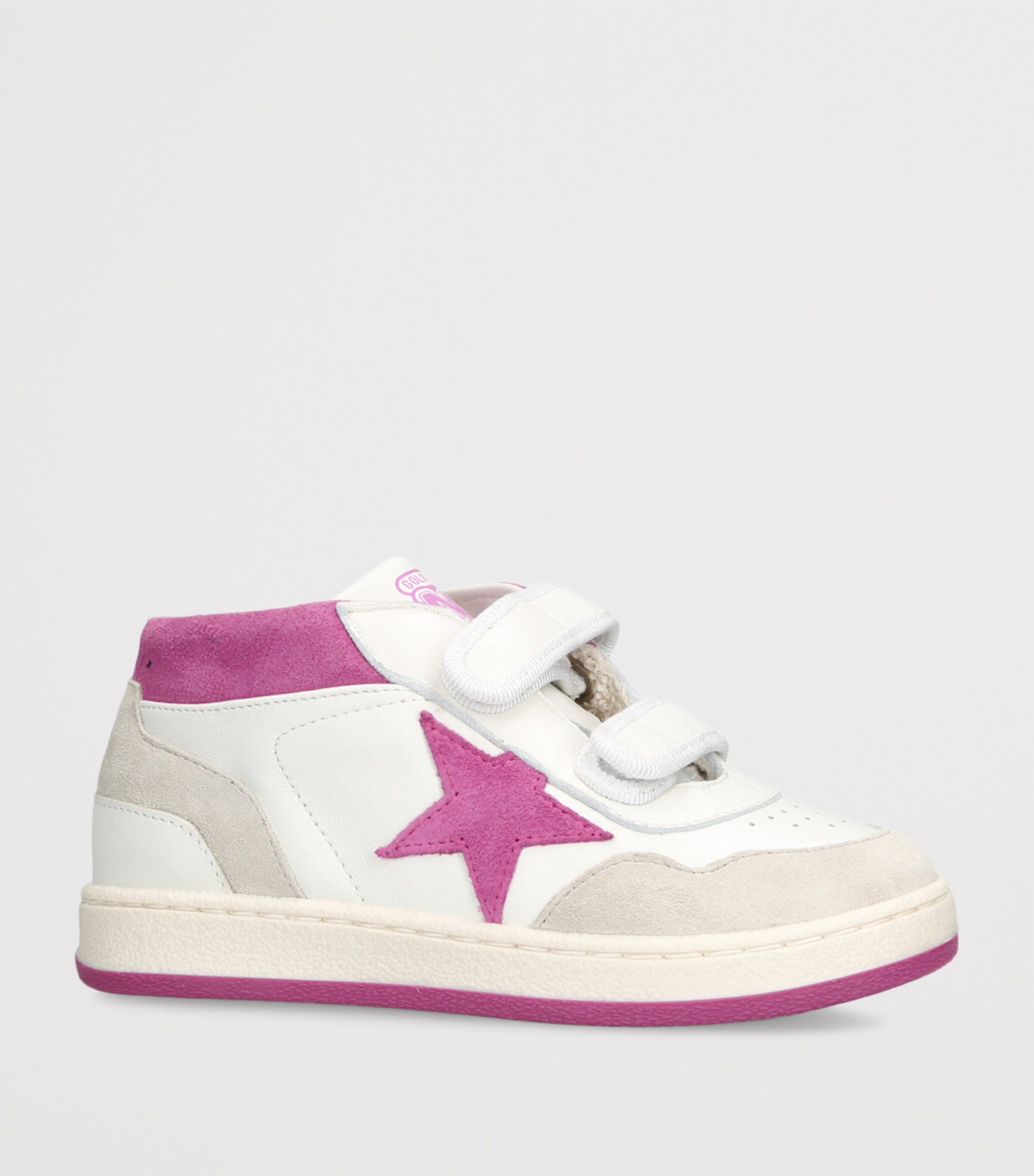 Golden Goose Leather June Sneakers Pink Image 3