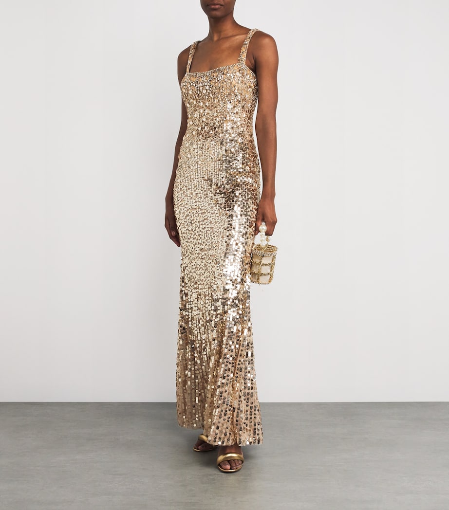 Beaded Mirabeau Maxi Dress 2120 CSHMRE T G BDNG Image 2