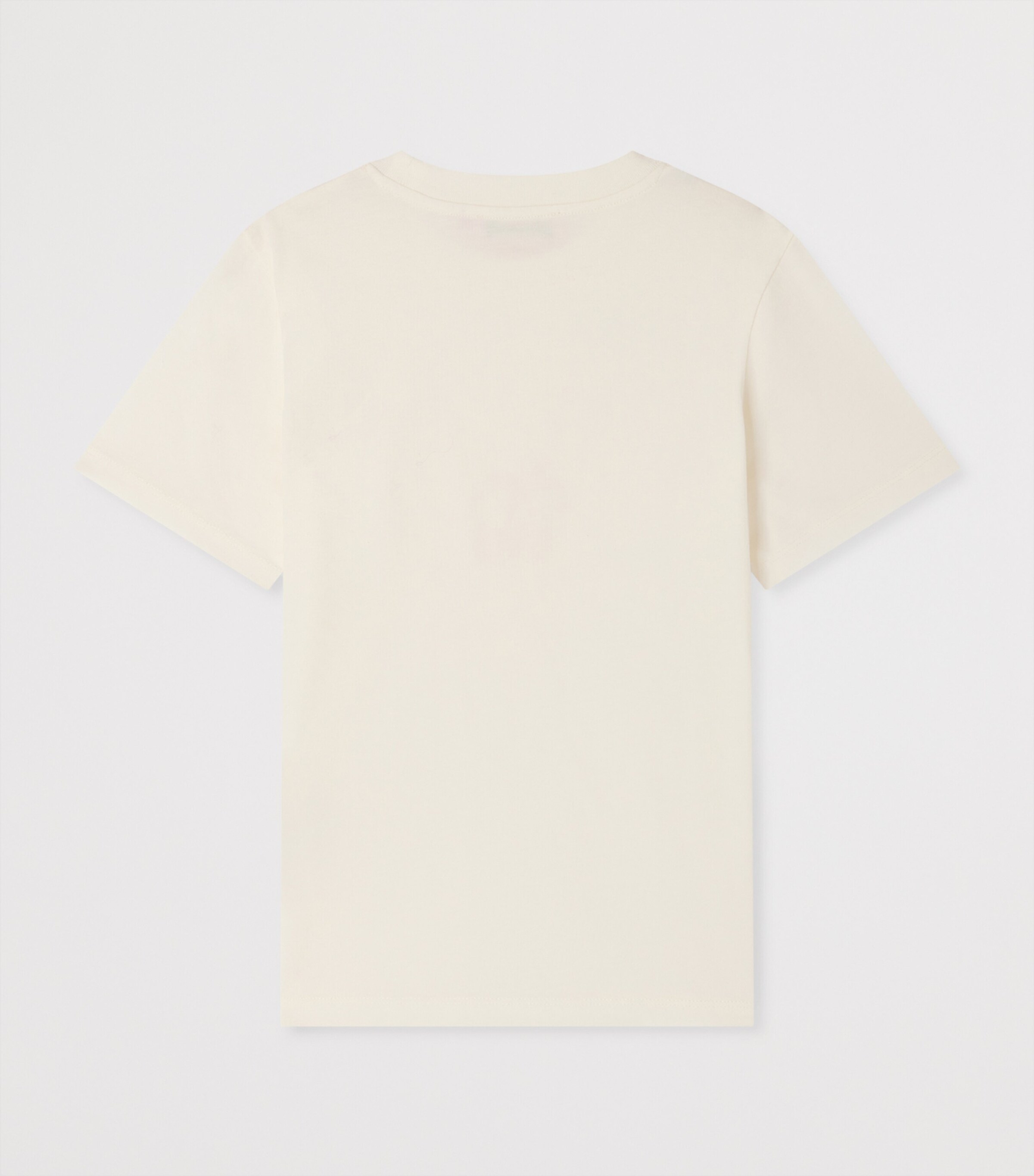 Bonpoint Cotton Cherry T-Shirt (10-14 Years) Upb Blanc Lait Image 2