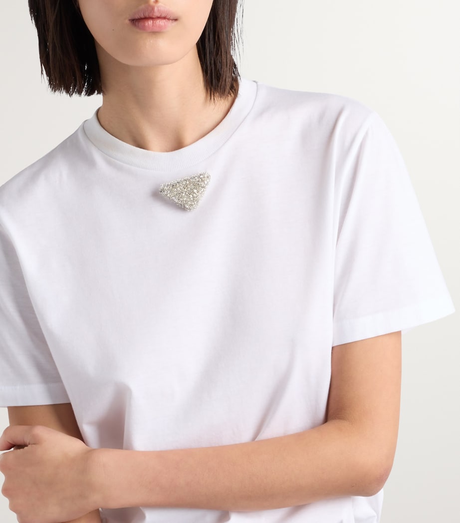 Cotton Embroidered T-Shirt F0009 Image 5