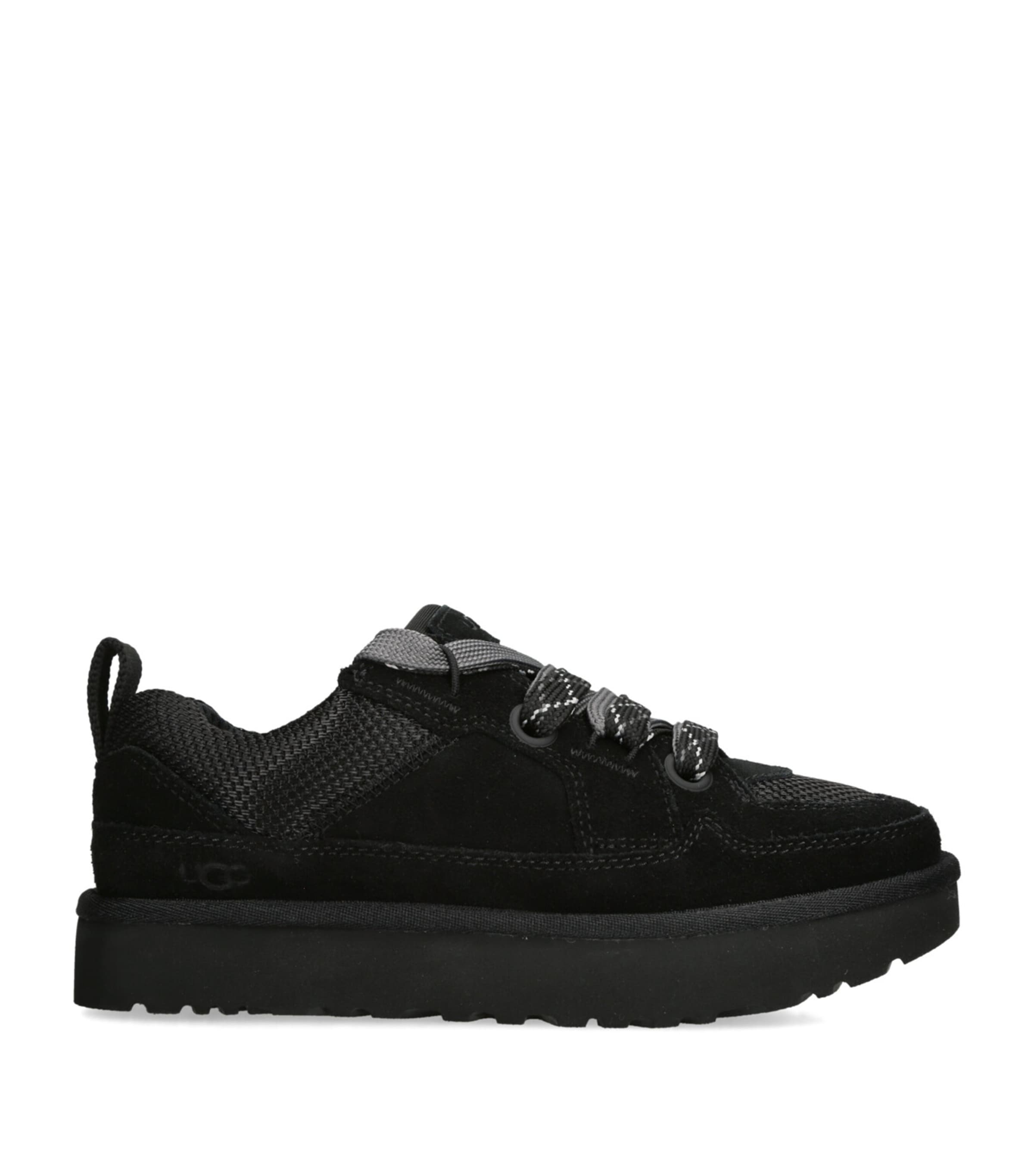 Shop Ugg Suede Lowmel Sneakers In Grey