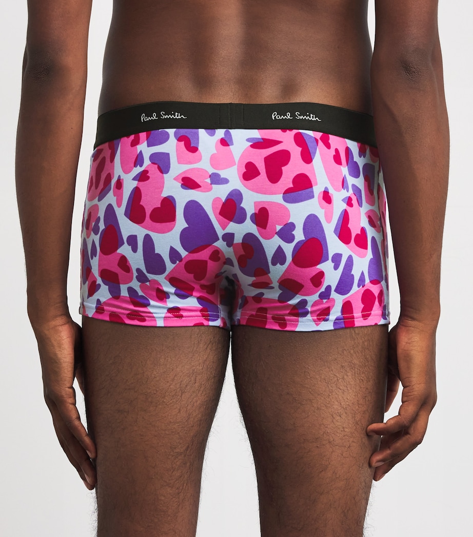 Love Hearts Boxer Briefs BLUE Image 3