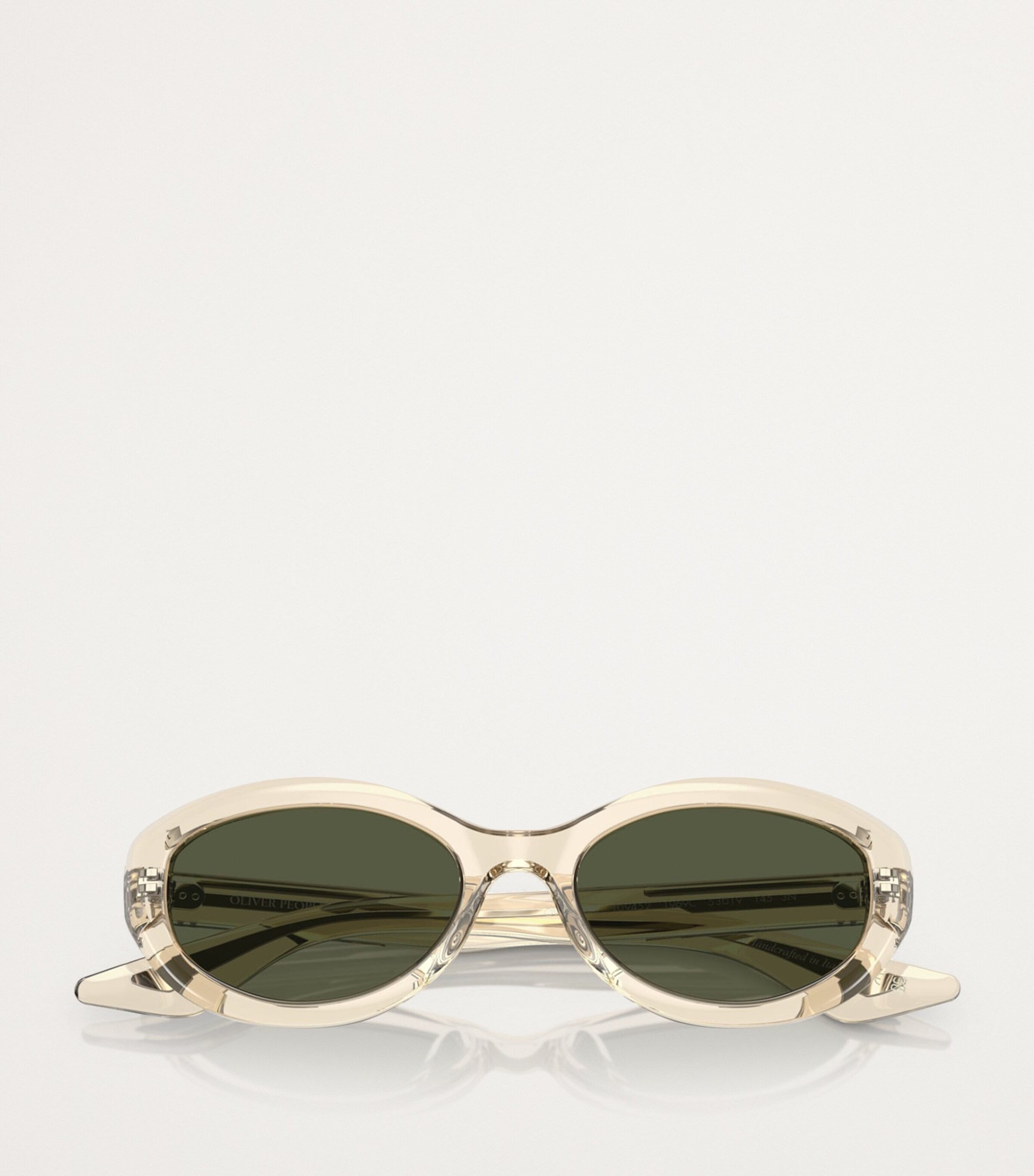 Oliver Peoples Beige x KHAITE Acetate 1969C Sunglasses | Harrods UK