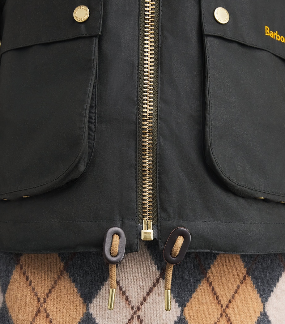 Waxed Marron Jacket FERN/ANCIENT Image 6